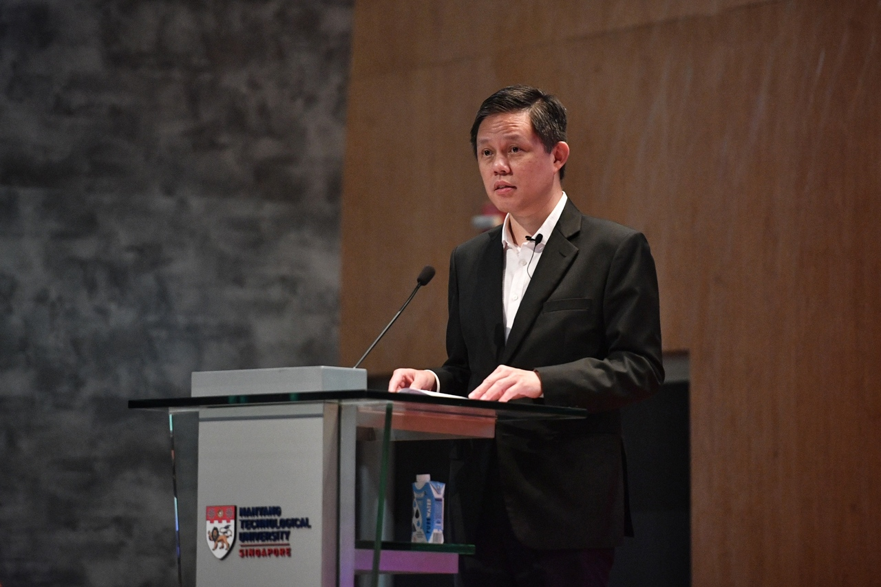 An image of Minister for Education Mr Chan Chun Sing