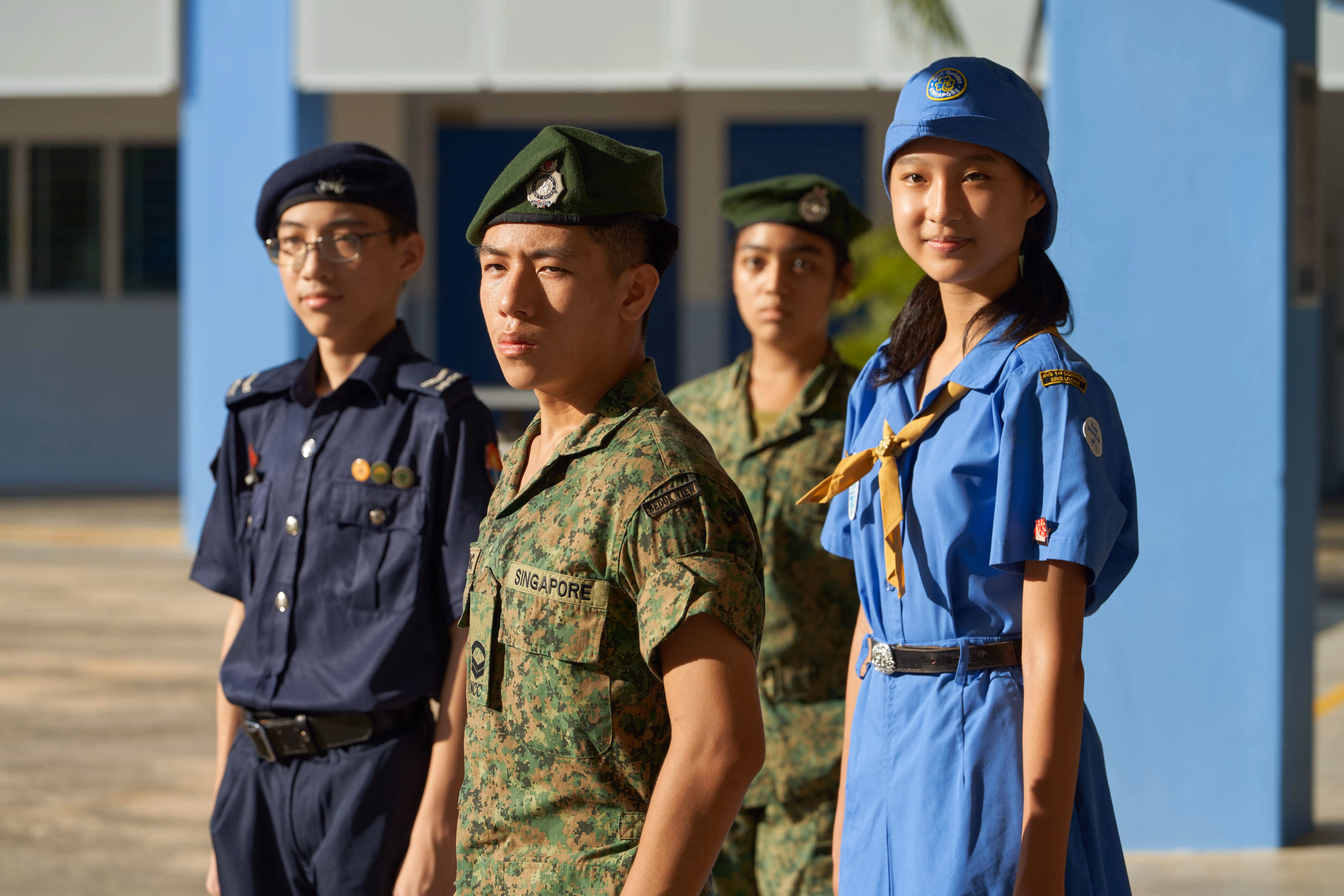 Bedok View's Uniformed Groups