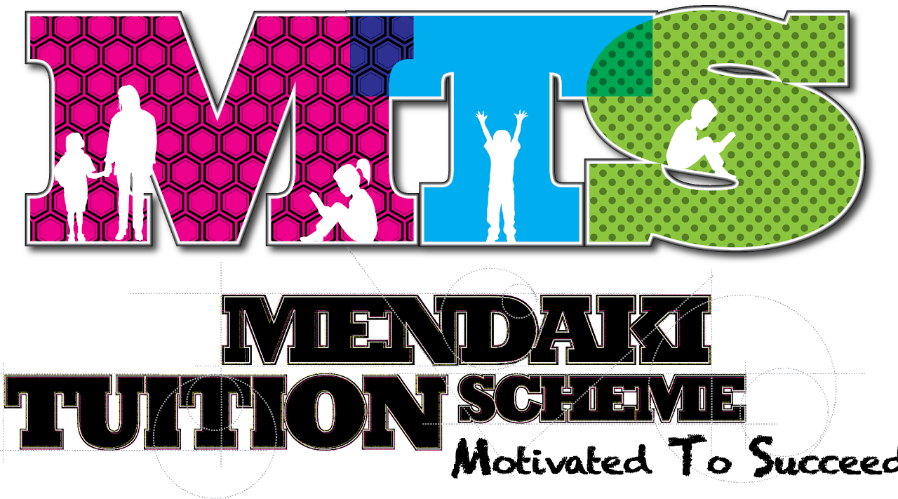 Mendaki Tuition Scheme (MTS) logo with the tagline "Motivated To Succeed".