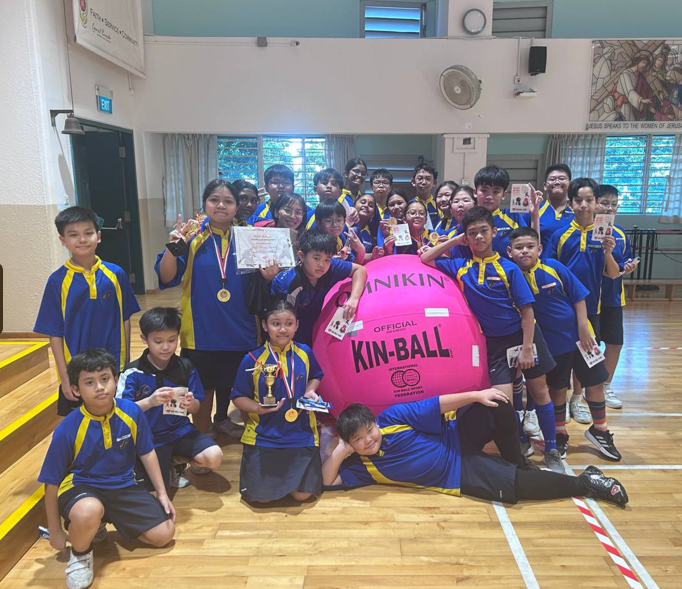 Our school's Kinball Team