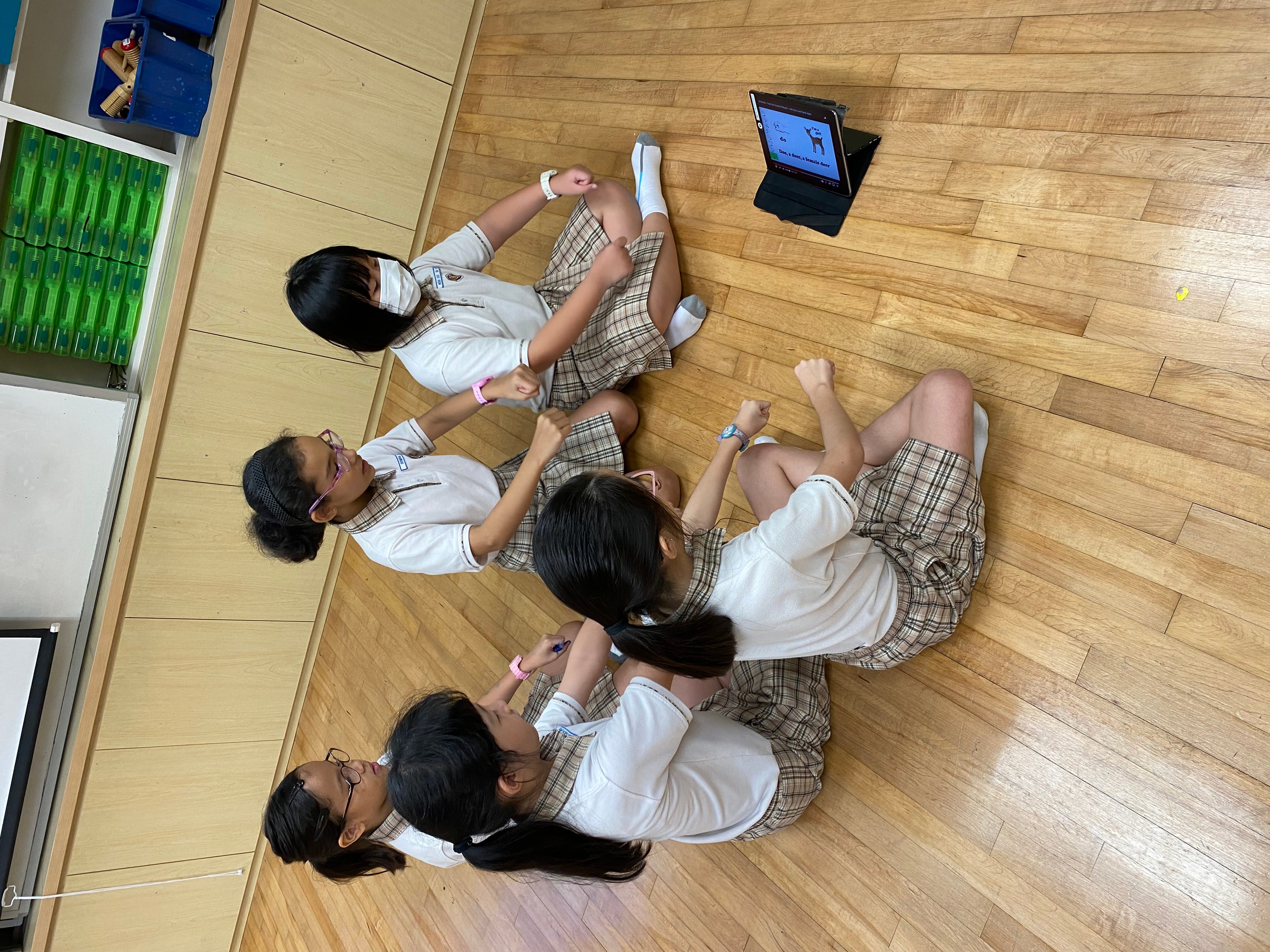 P2 Kodaly music lesson