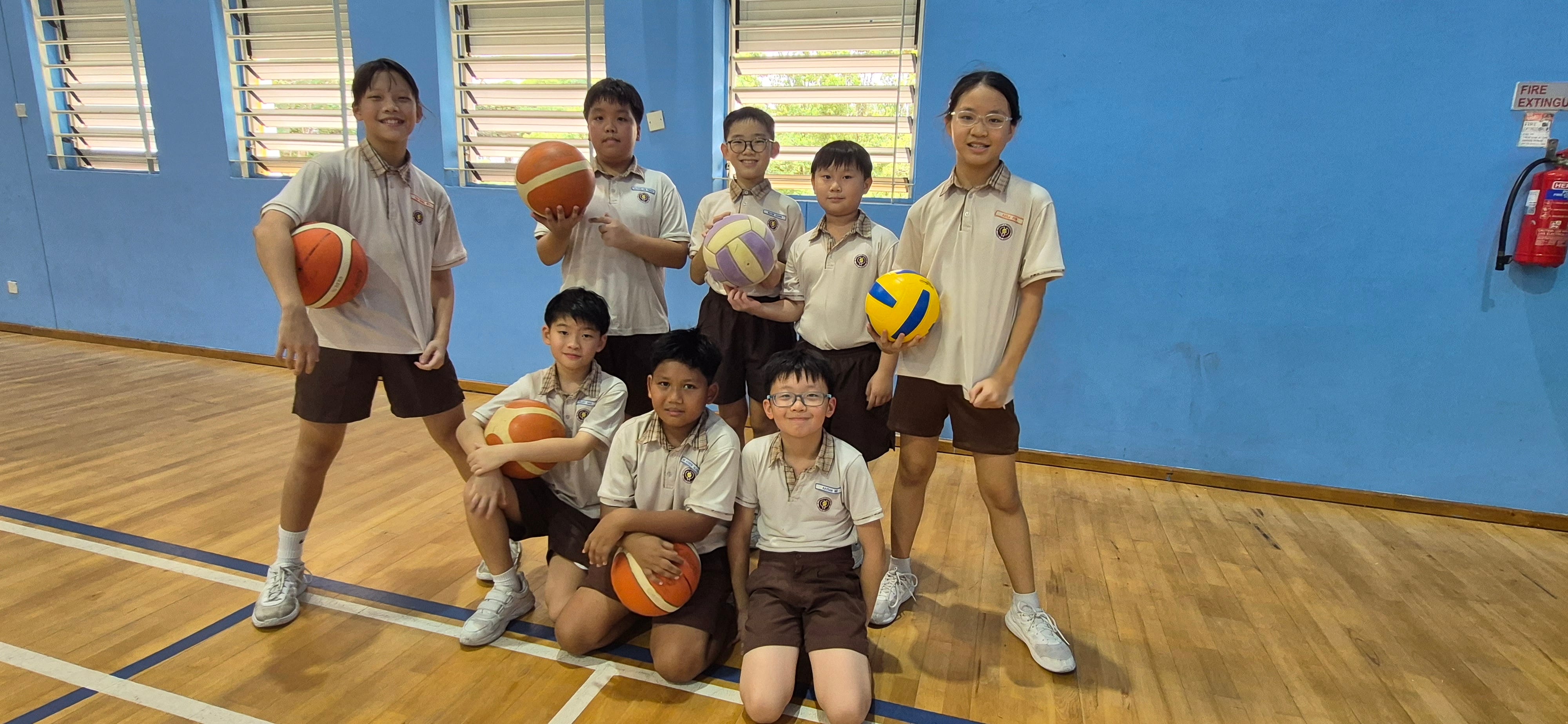 Multi-sport group photo