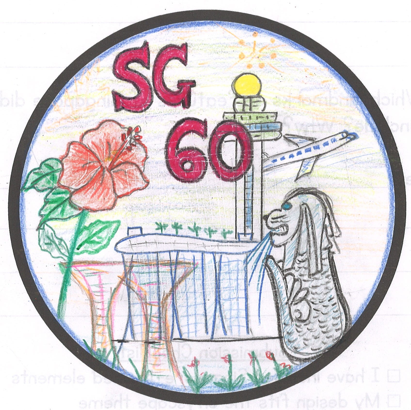 Singapore cityscape design contest shortlisted piece.