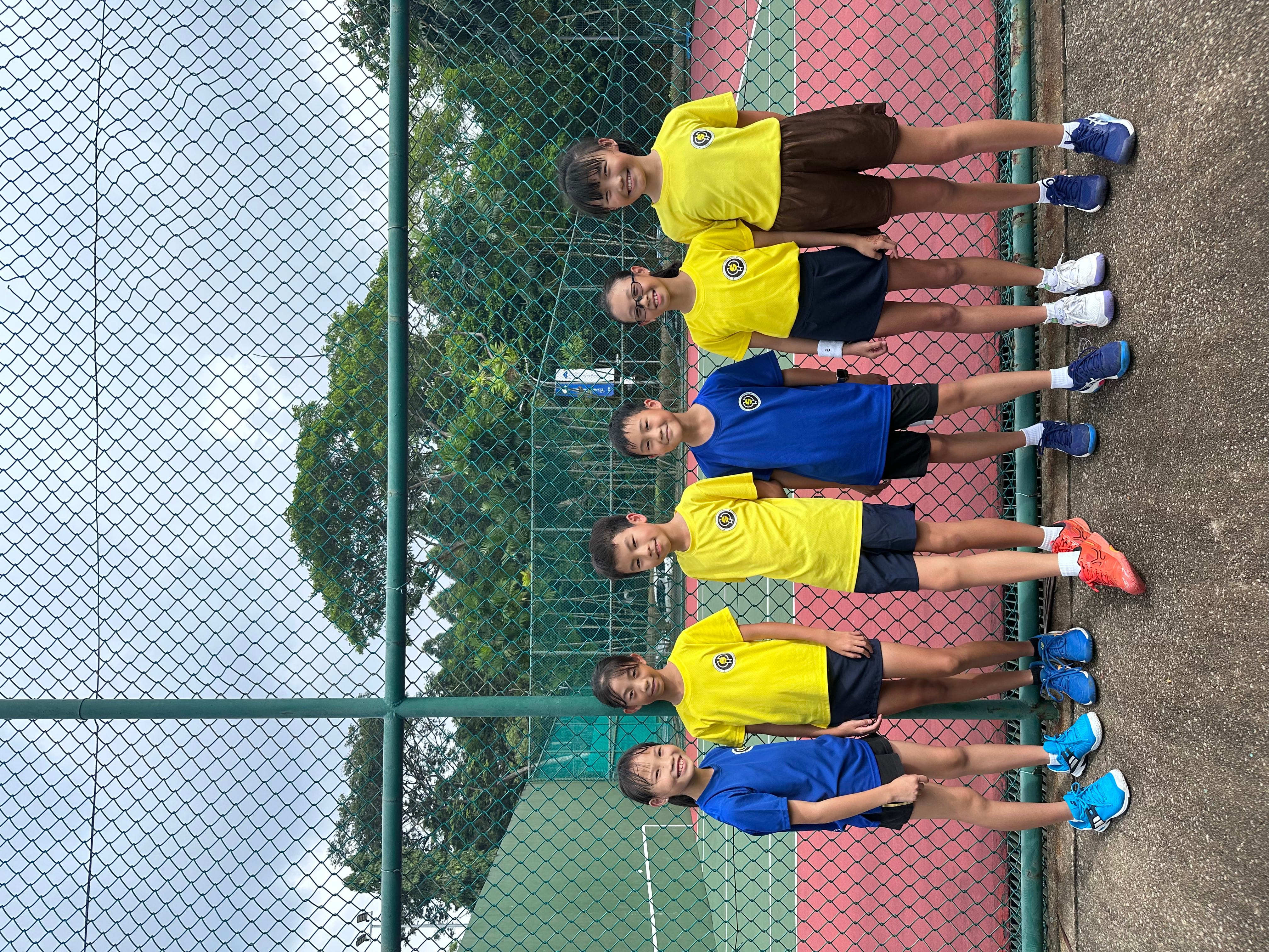 Tennis Team group photo