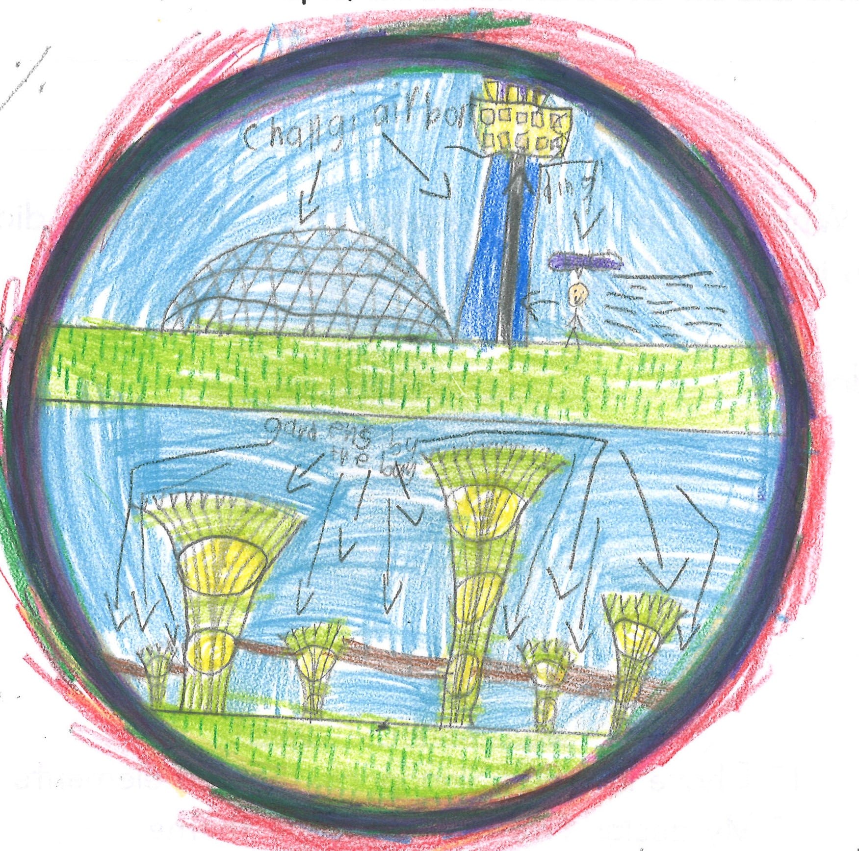 Singapore cityscape design contest shortlisted piece.