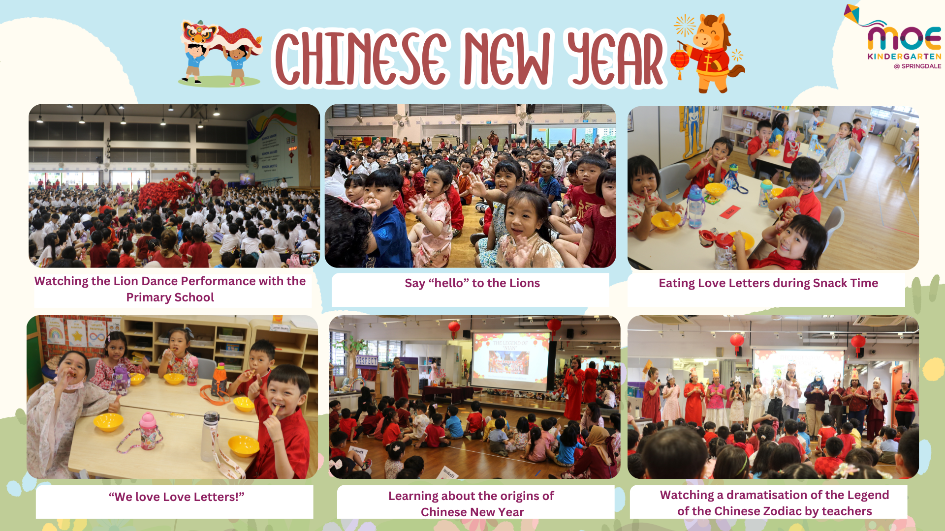 Our Chinese New Year celebration immersed children in the rich traditions, customs, and values of the festive season.