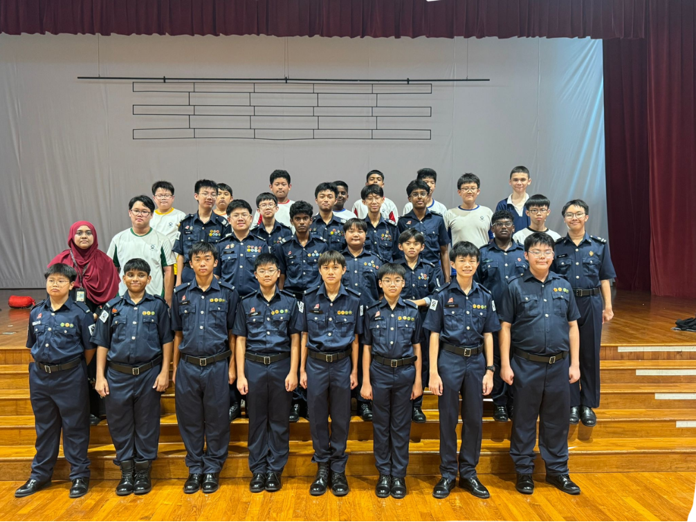 NPCC students in their uniforms