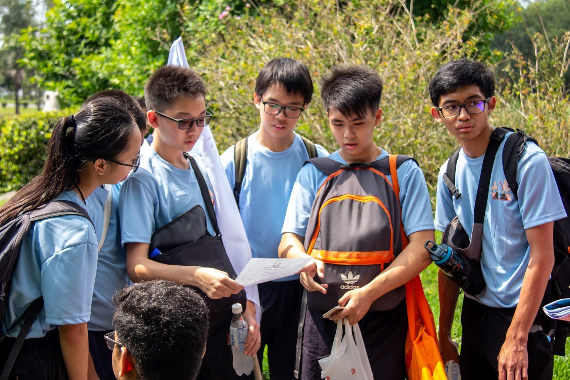ADSS NCDCC cadets solving clues to find their next destination during the NCDCC Outdoor Resilience Adventure Challenge (NORAC). We clinched top 10 in the inaugural NORAC 2018!