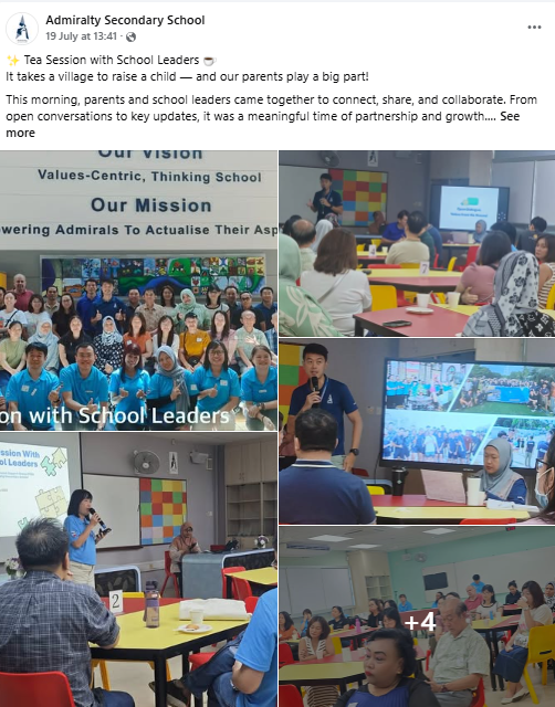 Tea Session with School Leaders