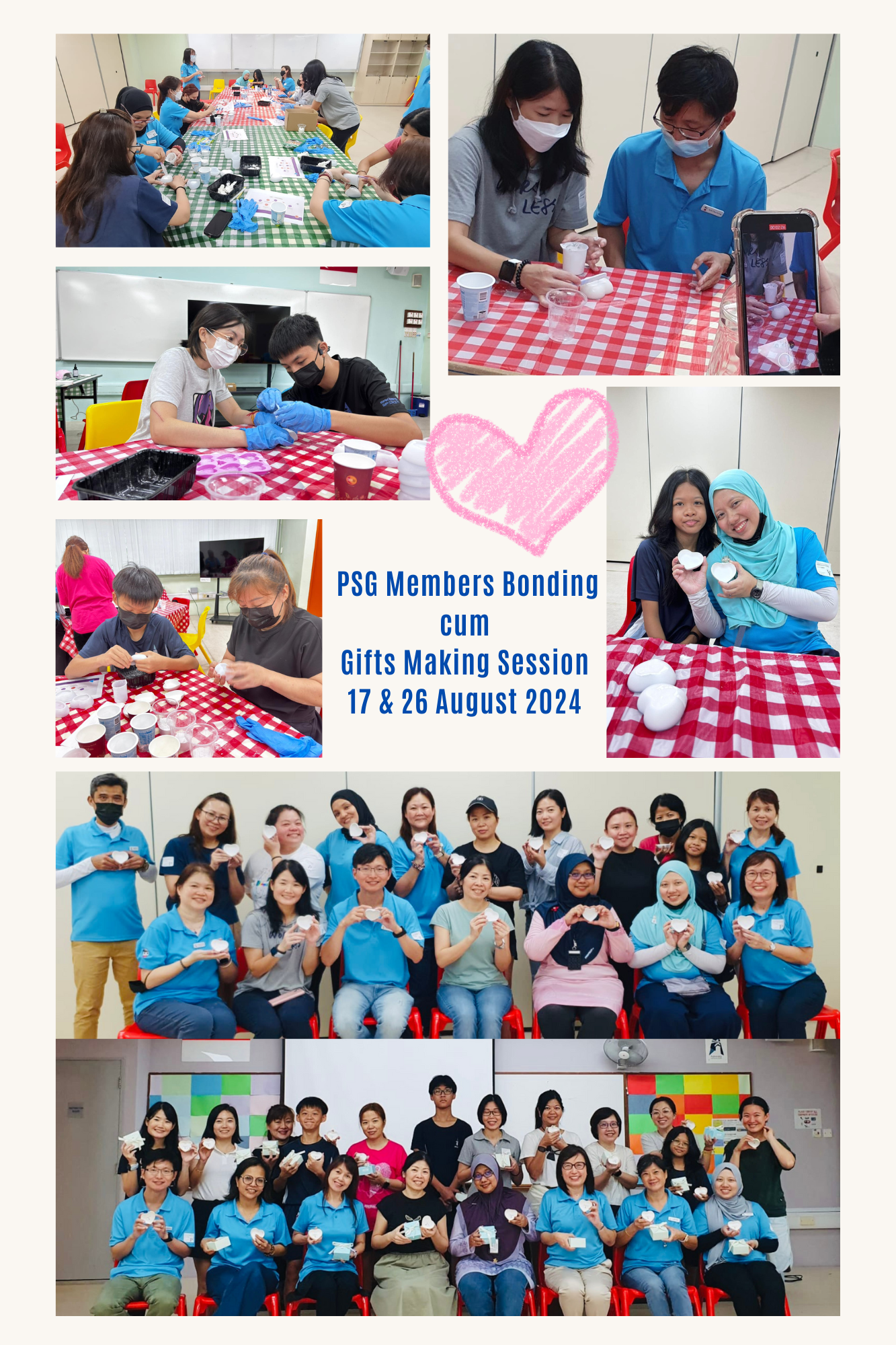 PSG Members Bonding cum Gifts Making Session