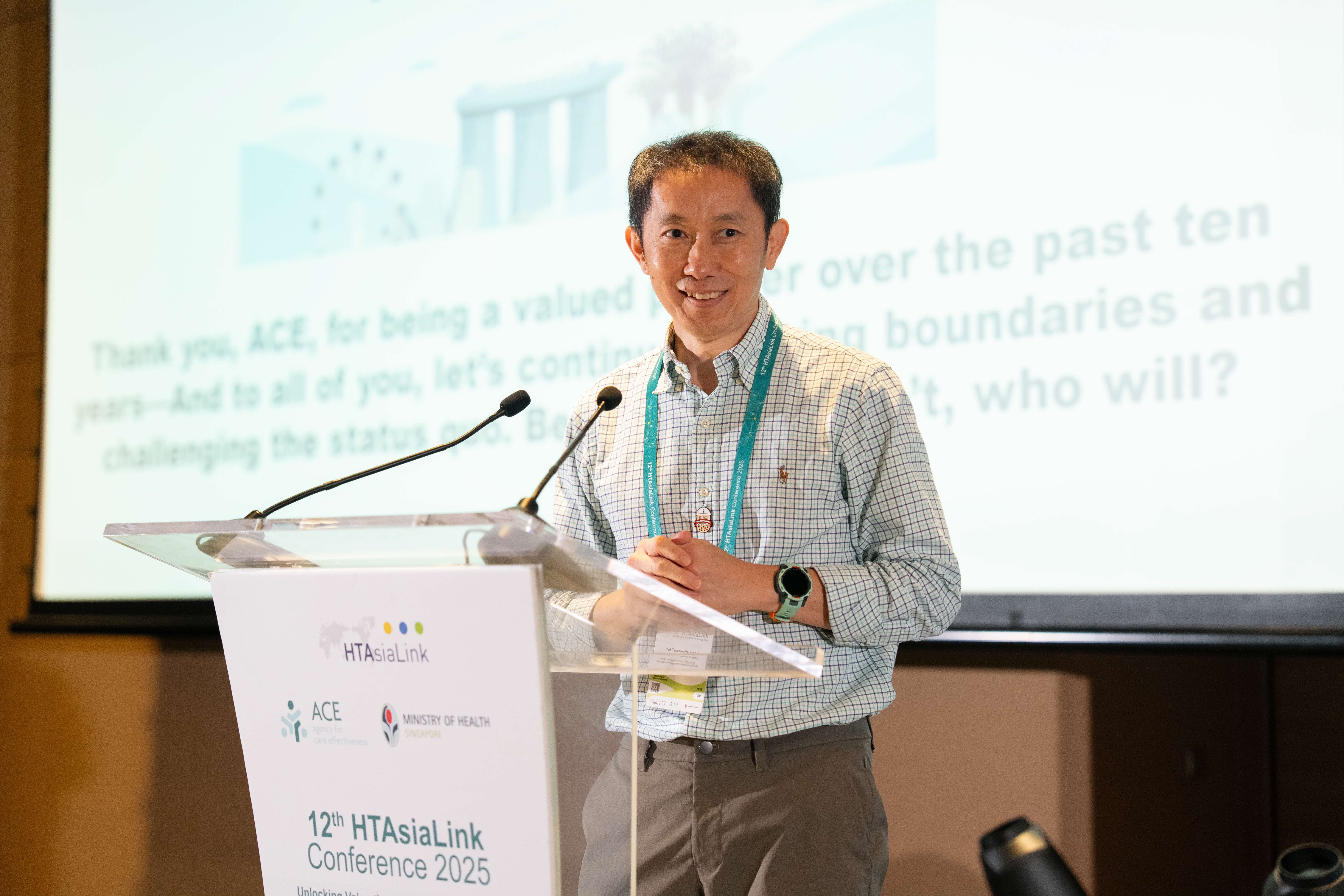 Reflection on ACE's 10th Anniversary by HITAP Assistant Secretary General, Dr Yot Teerawattananon