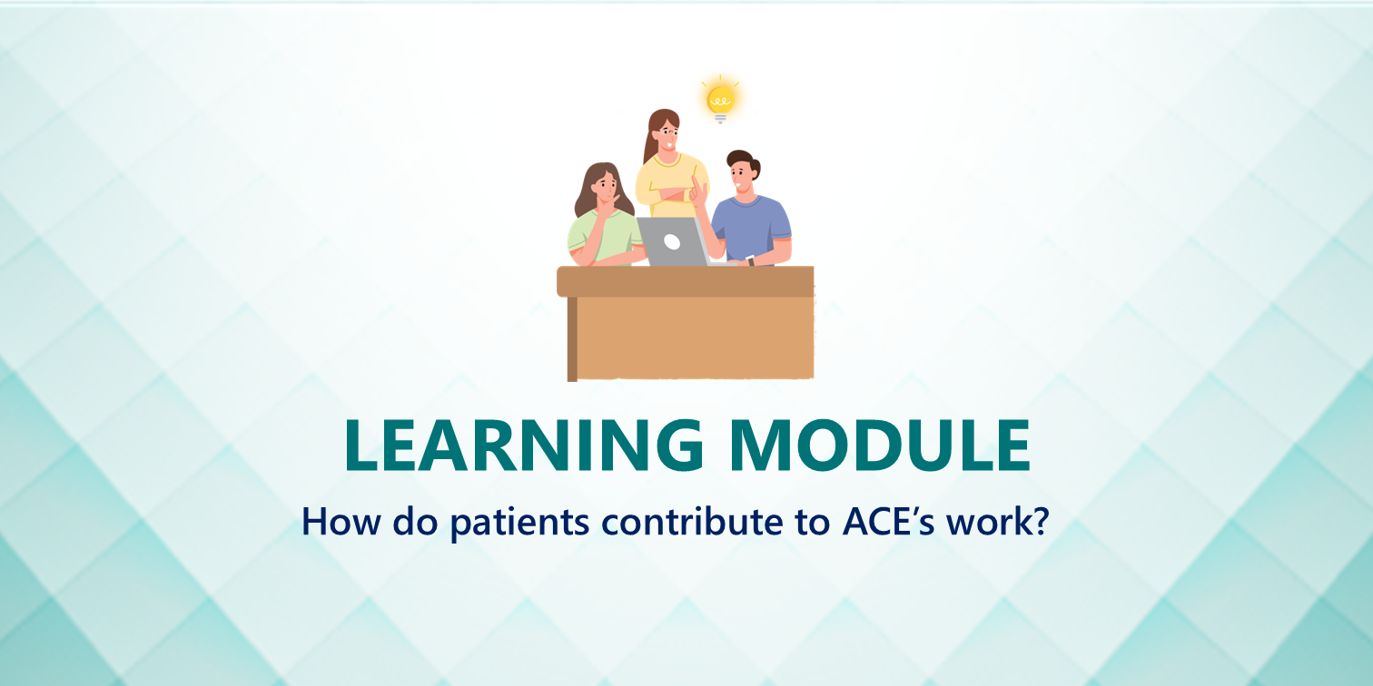 Learning modules for patients and the public | Agency for Care ...