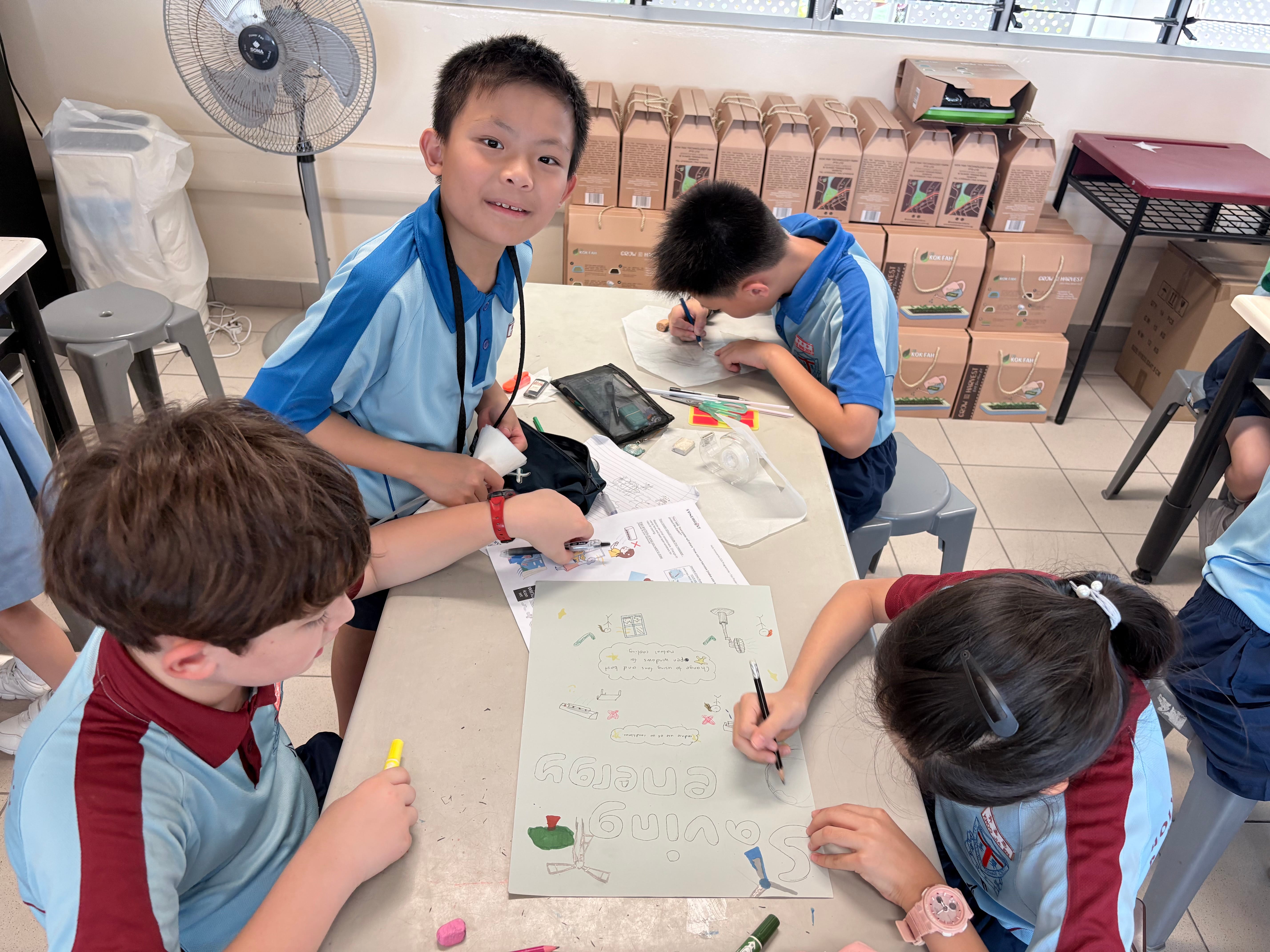 Making waves, our students design their very own World Water Day game to share with peers at CCA Connect.
