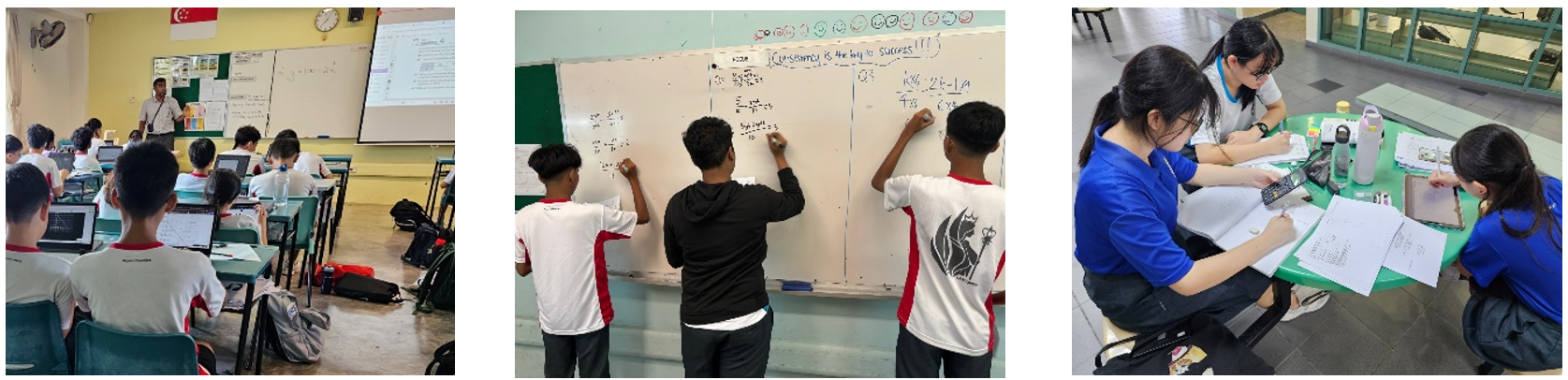 Students learning Mathematics through activities