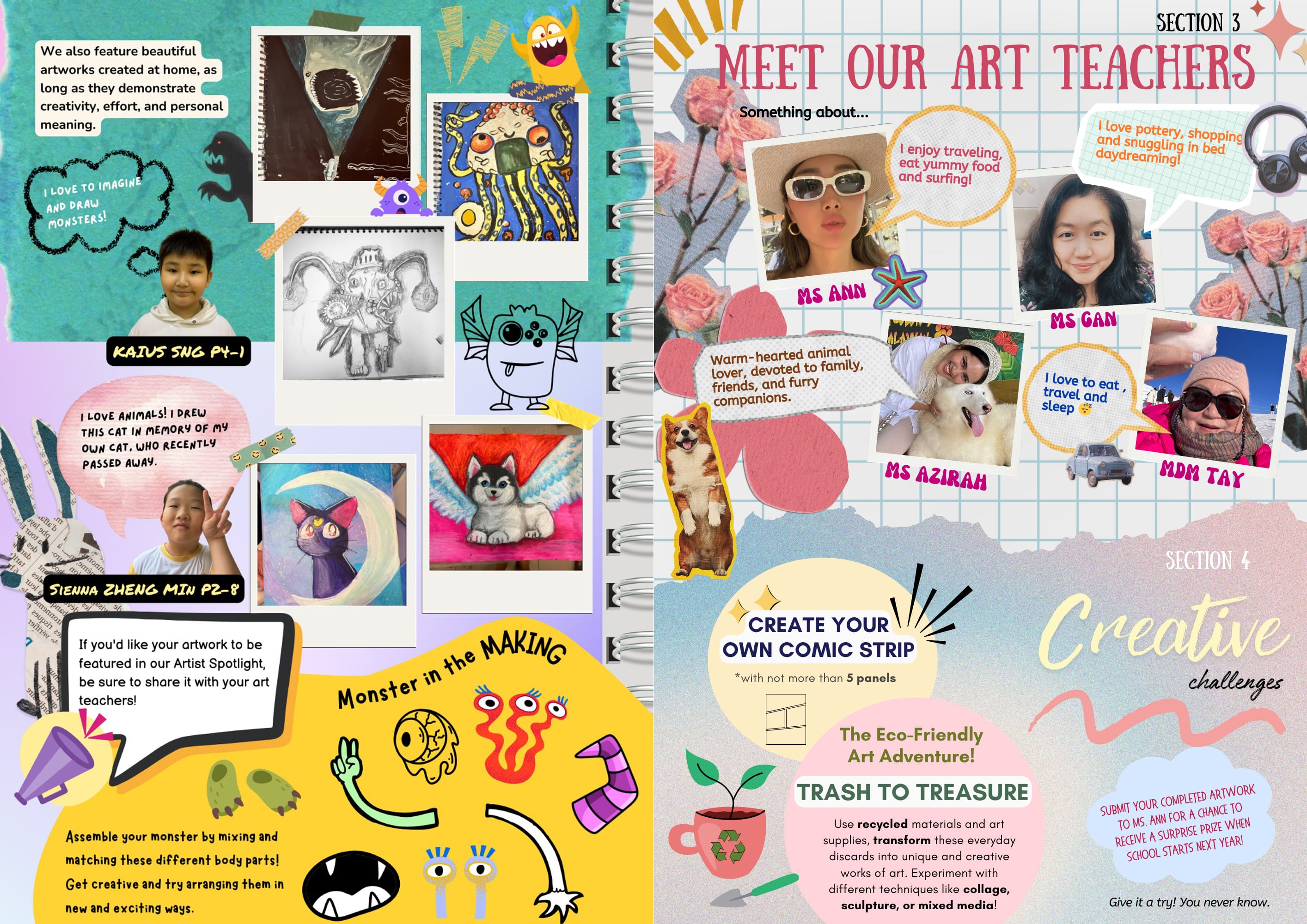 page 6 to 7 of magazine