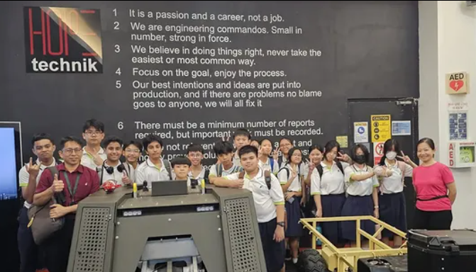 Learning Journey to HOPE  Technik