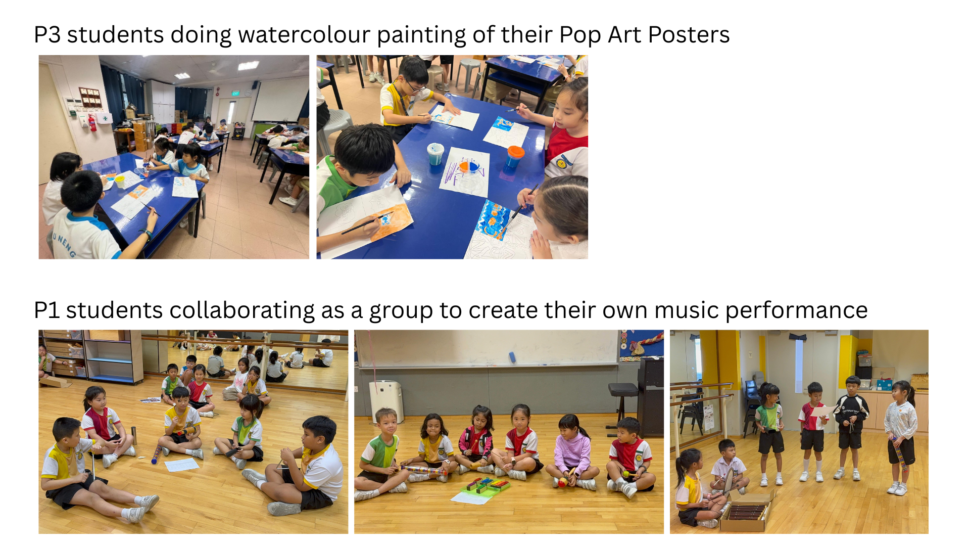 P3 and P1 in action
