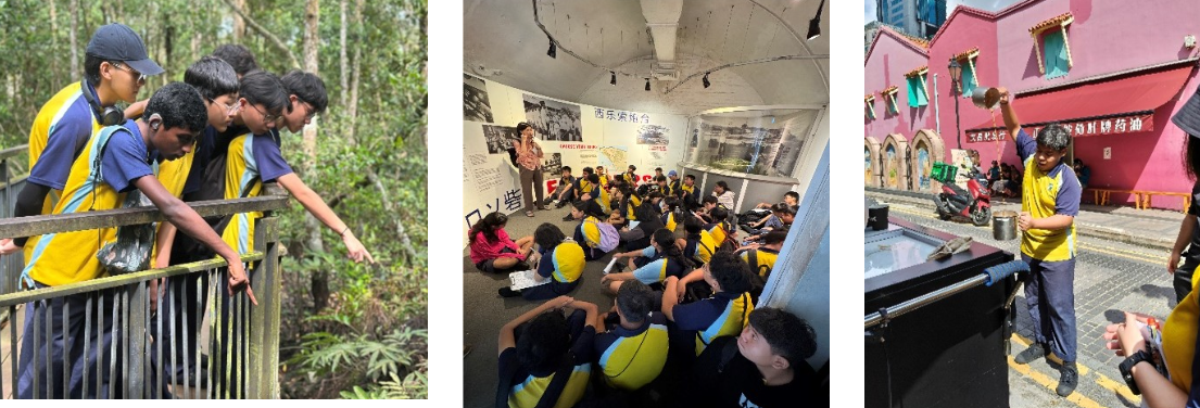 Crestans during their Learning Journeys