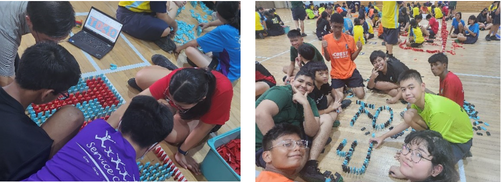 CCE activities in school hall