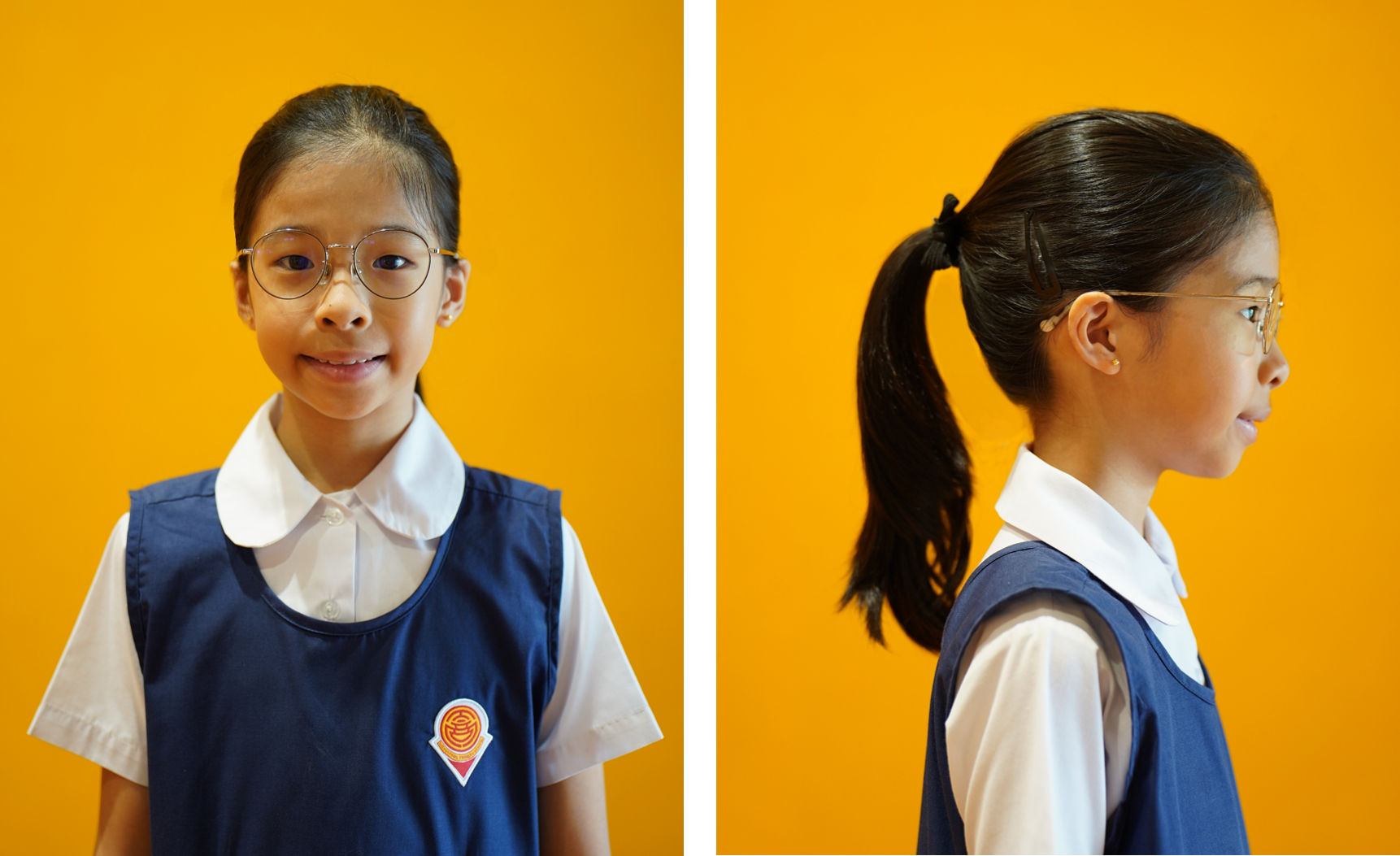 Girls with long hair (tied)