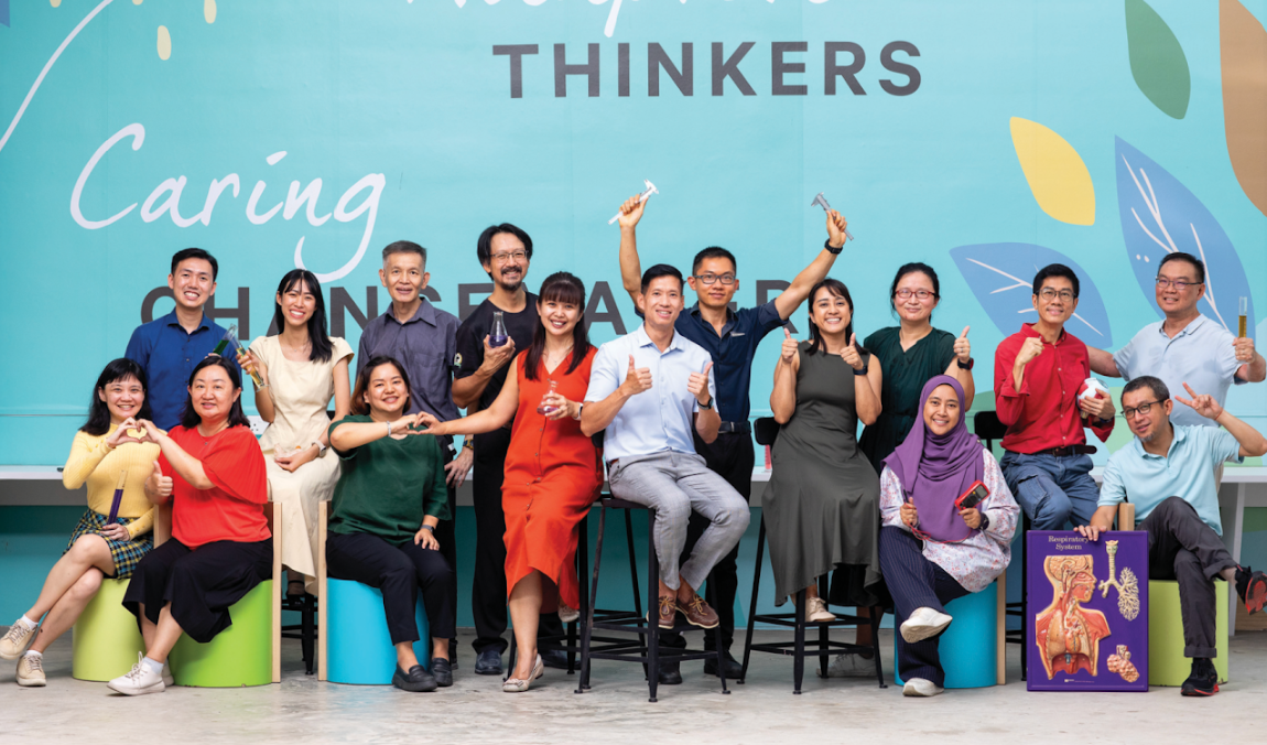 Image of science department teachers