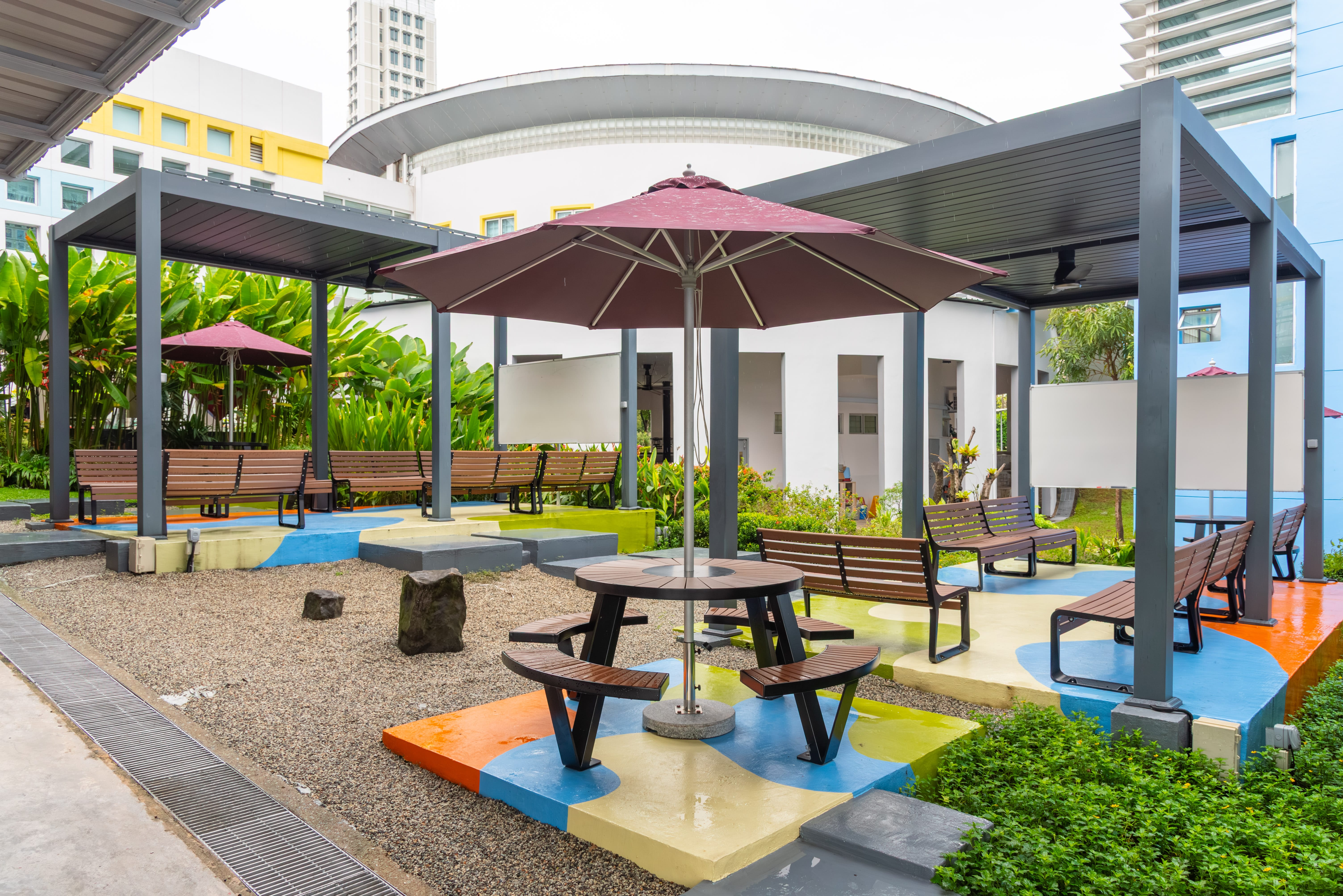 This is an image of the garden study space.