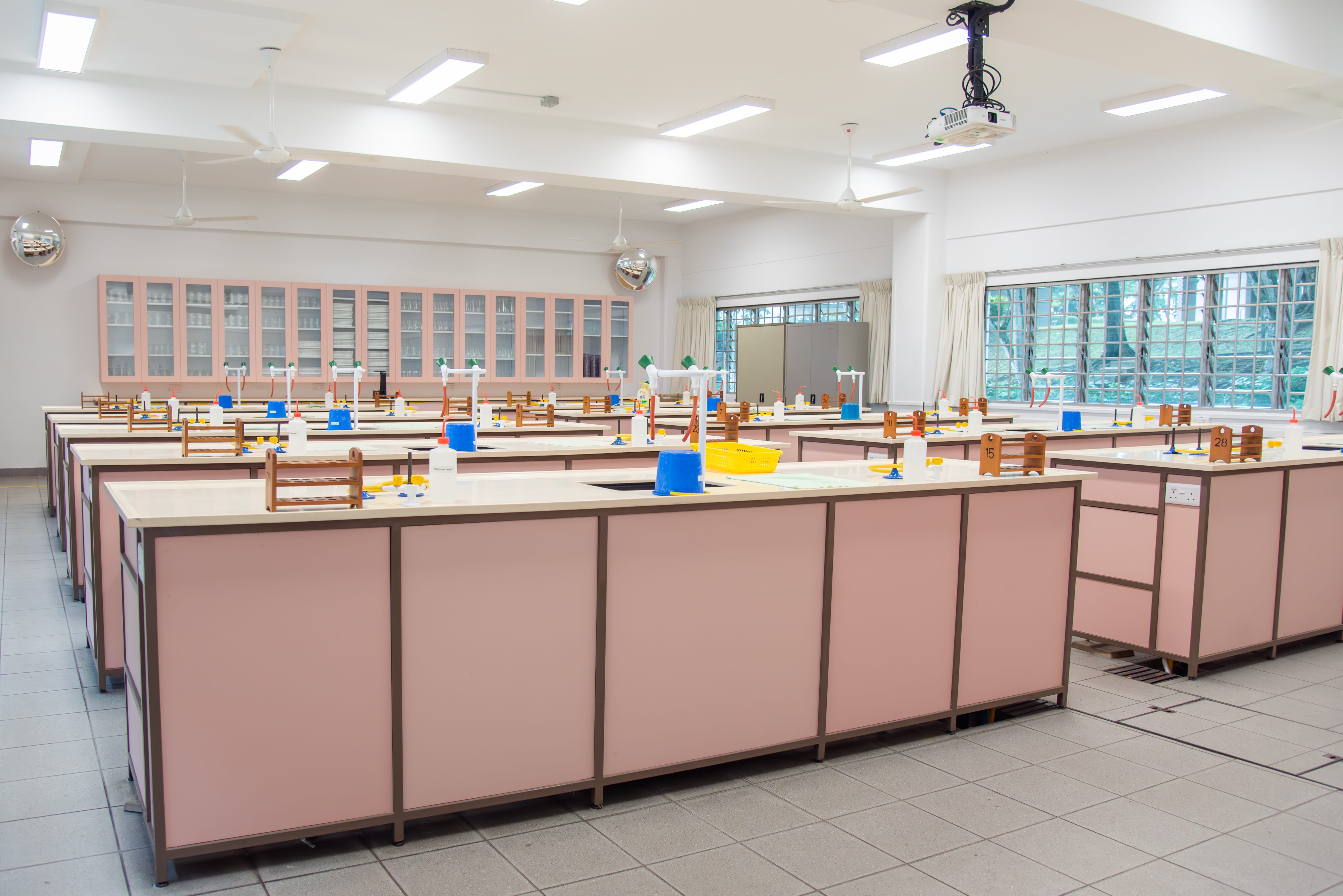 This is a photo of the science lab
