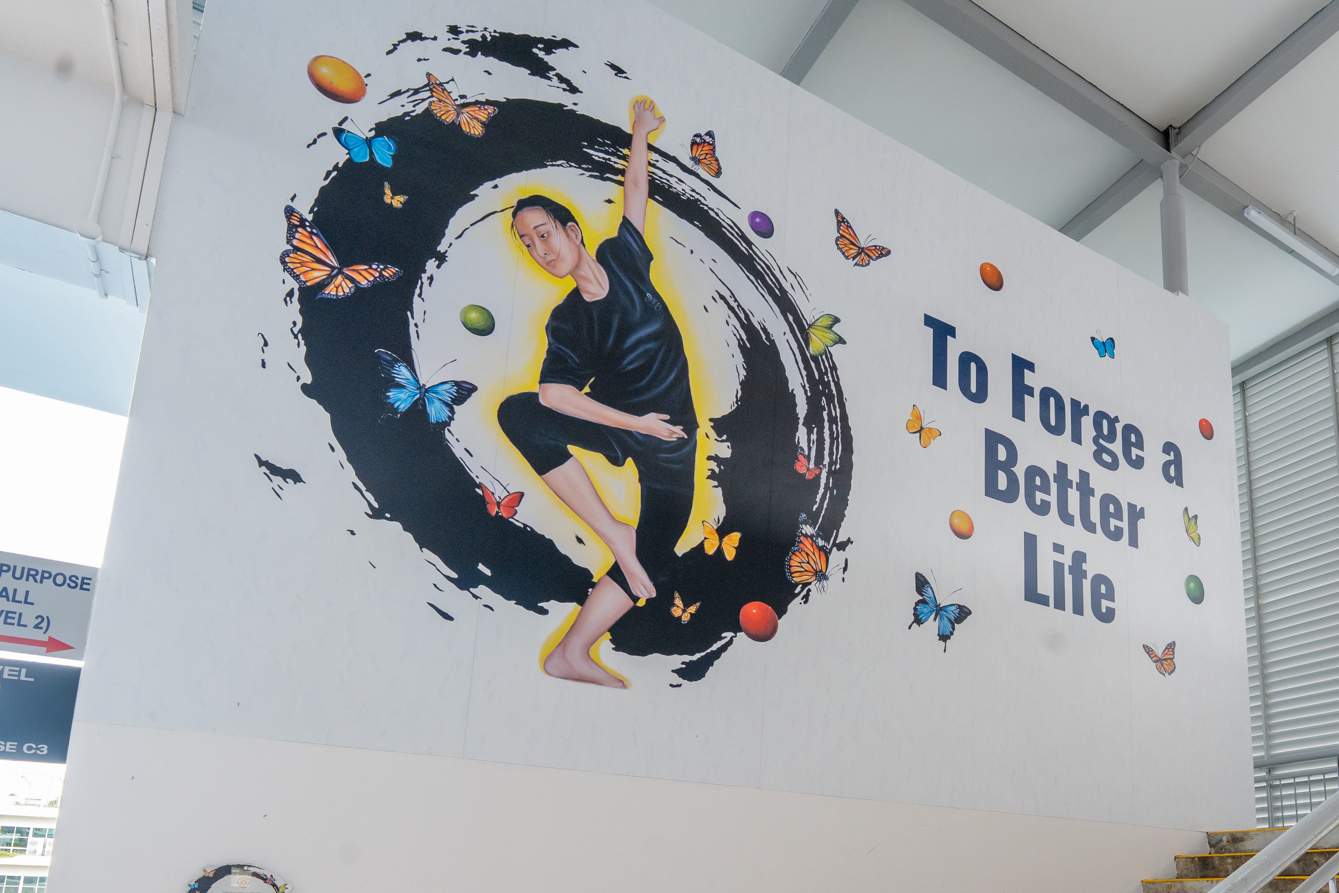 This is an image of the staircase mural.