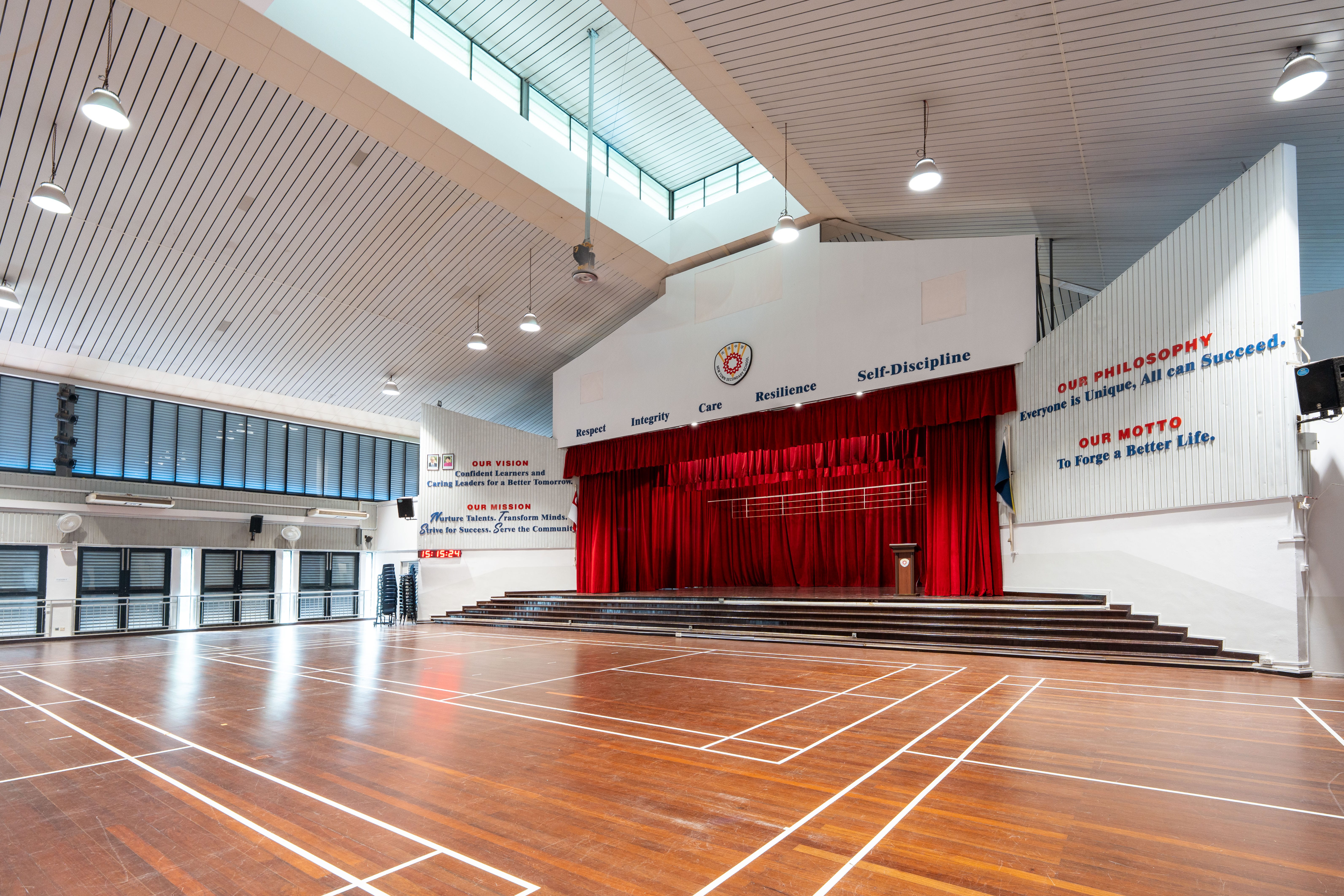 This is an image of the school hall