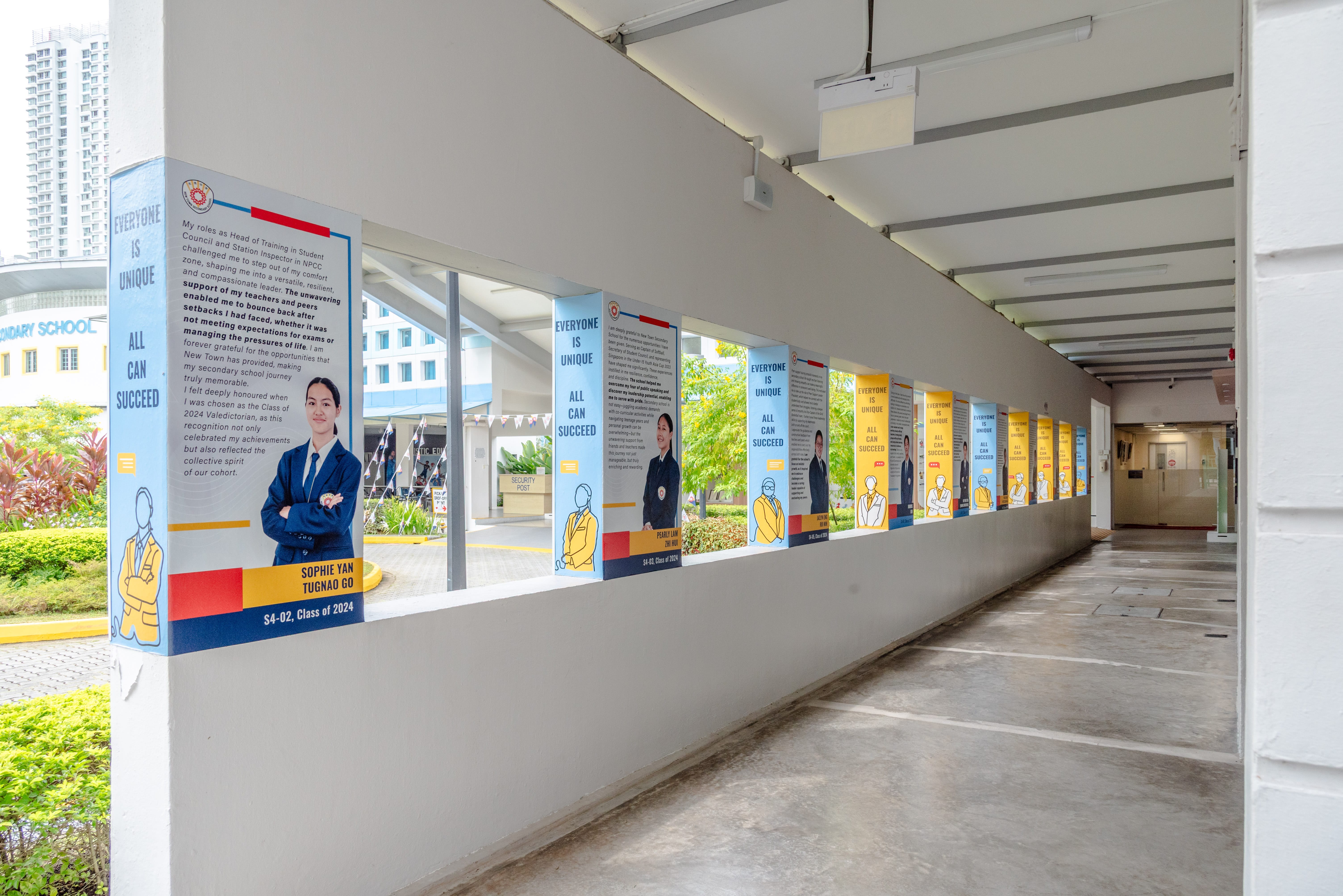 This is an image of the Student Feature Wall.