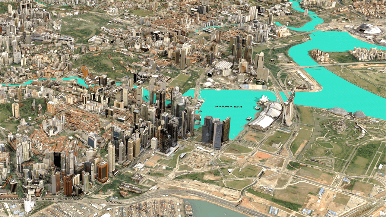 Digital twin of Singapore