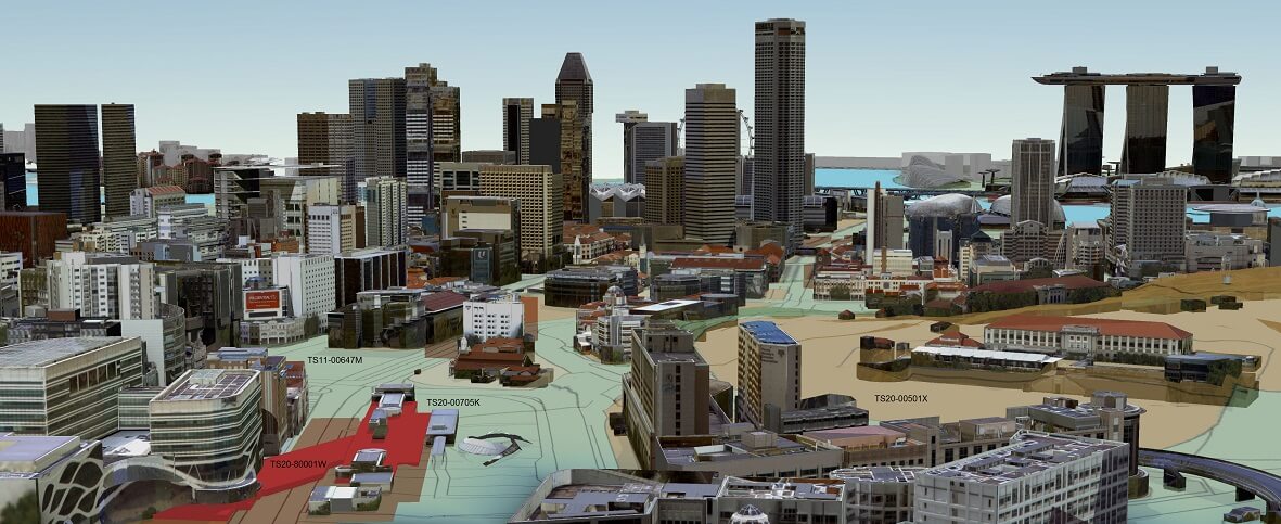 A 3D Map of Singapore