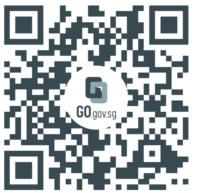 QR code for submitting enquiries