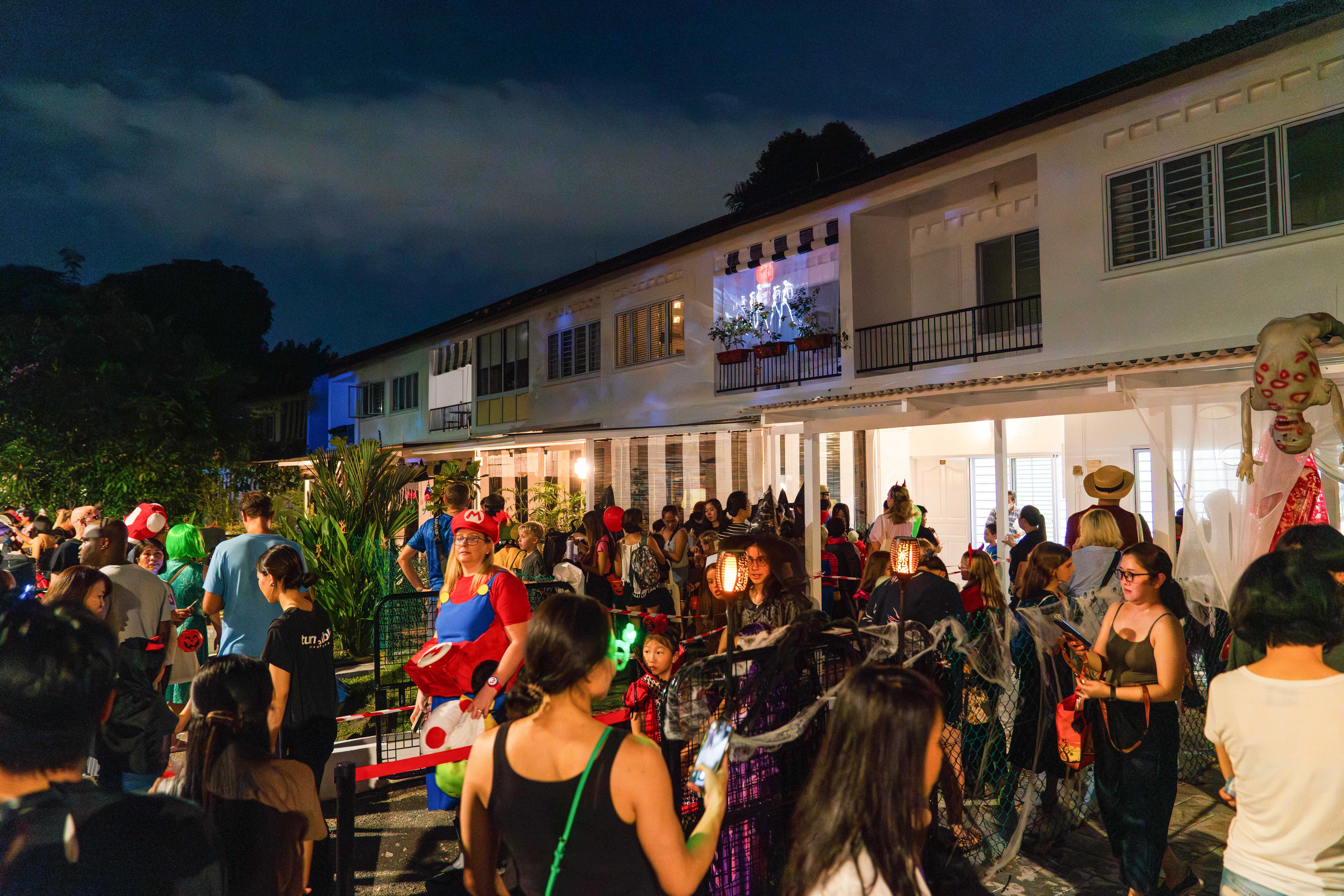 Halloween event at Chip Bee Gardens