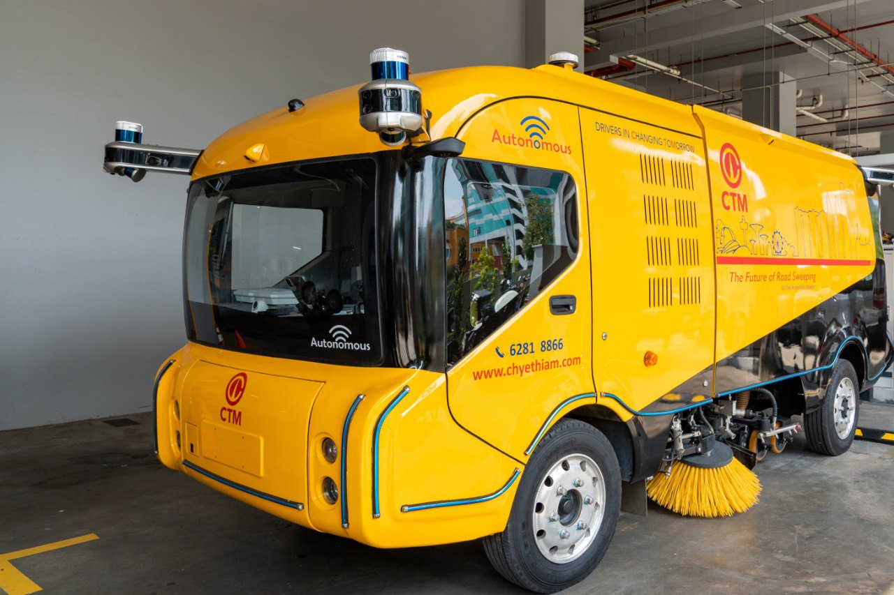 An autonomous vehicle