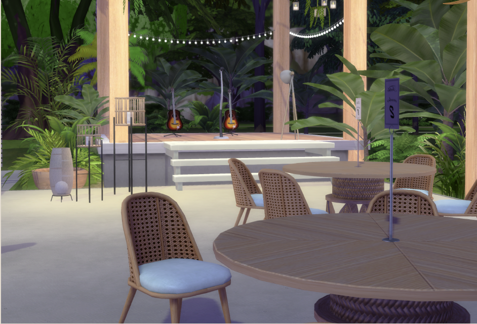 Artist Impression of Live Outdoor Stage  (Photo credit: Wheeler’s Estate)