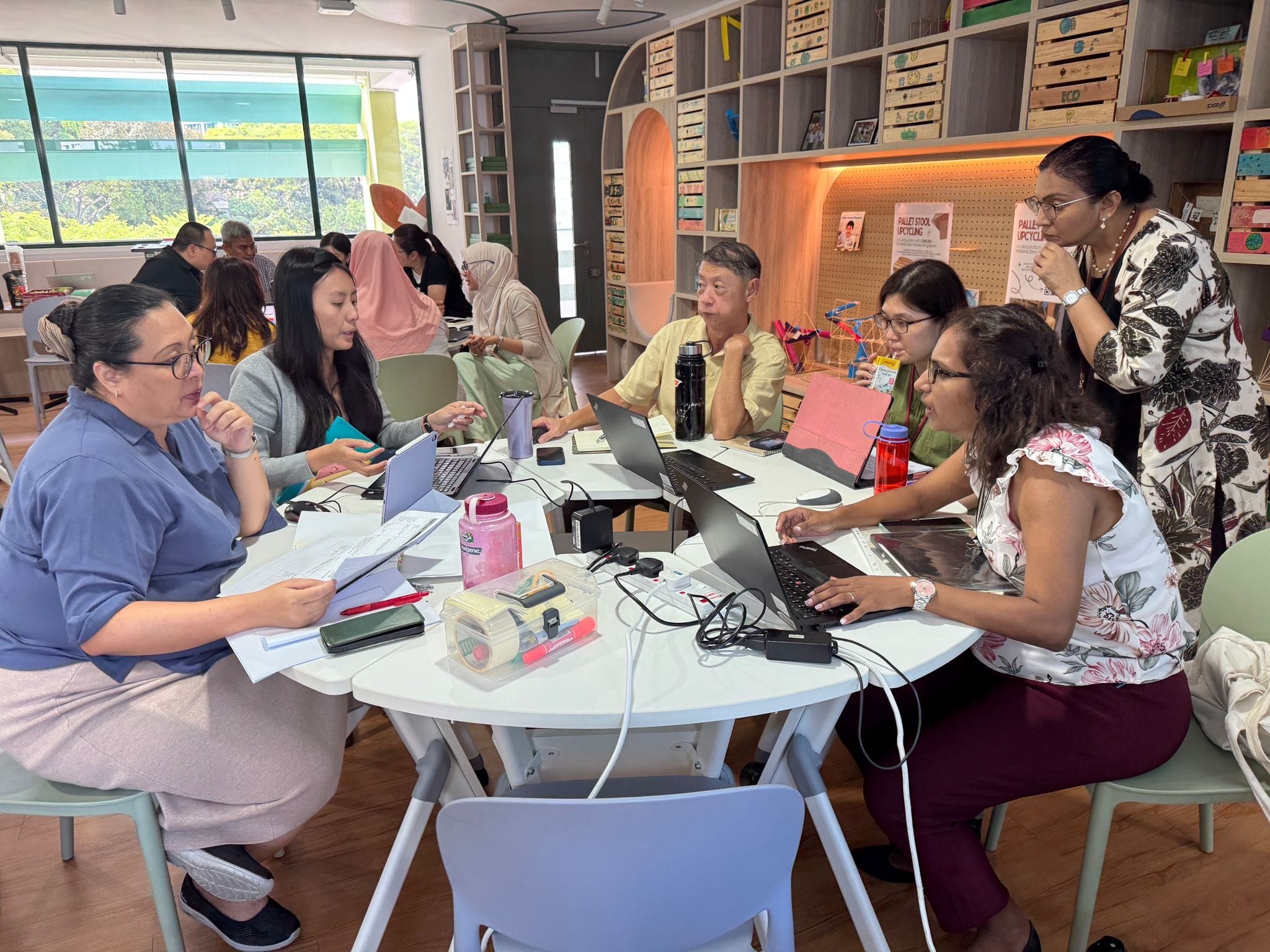 Teachers engaging in professional learning and collaborative discussions during Learning Fest 2026.