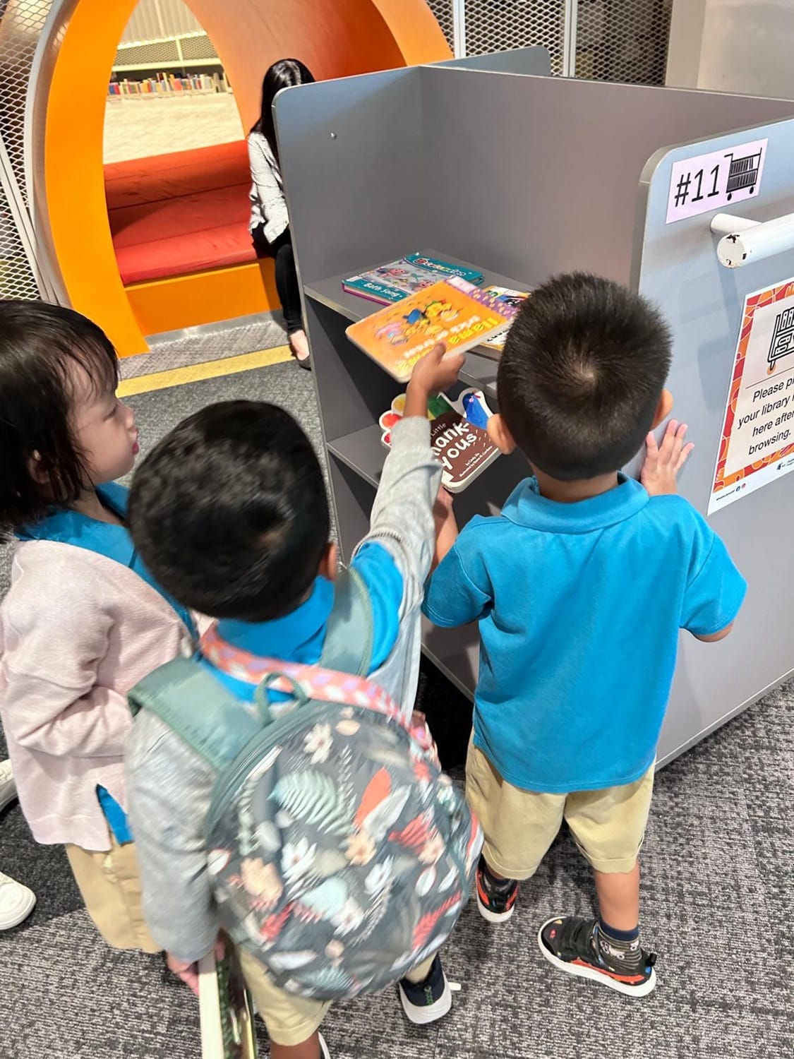 They also had hands-on experience with the library's resources and learnt the importance of appropriate behavior in such environments.