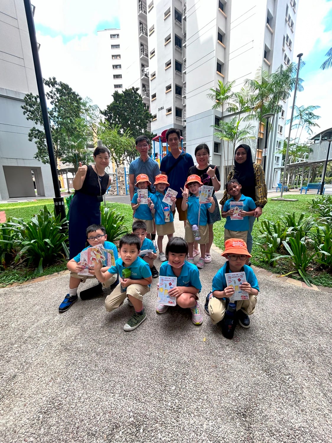 Everyone had a great time contributing to the cause and playing an active role in advocating for dengue prevention!