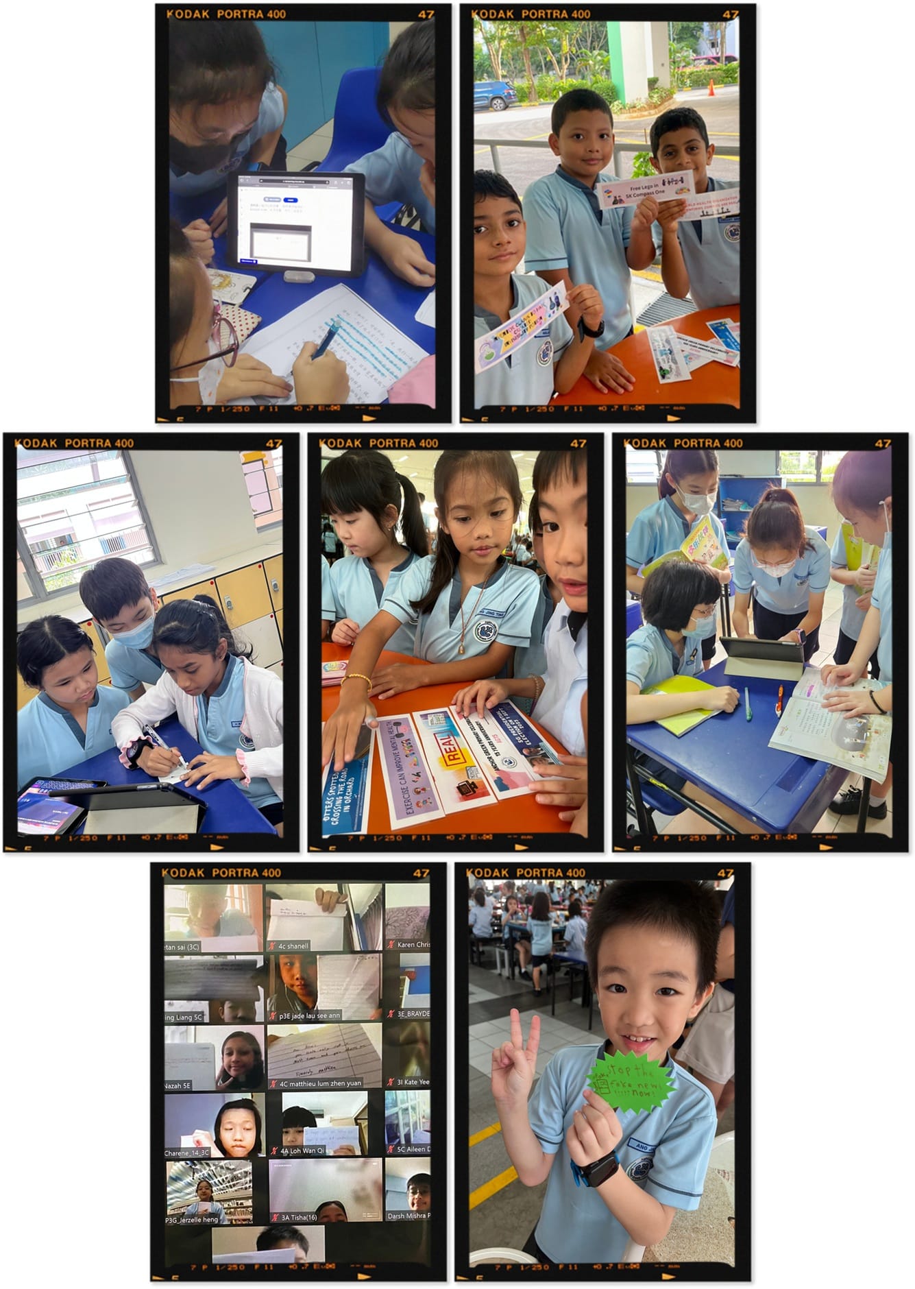 Cyber Wellness Programme Student in Action