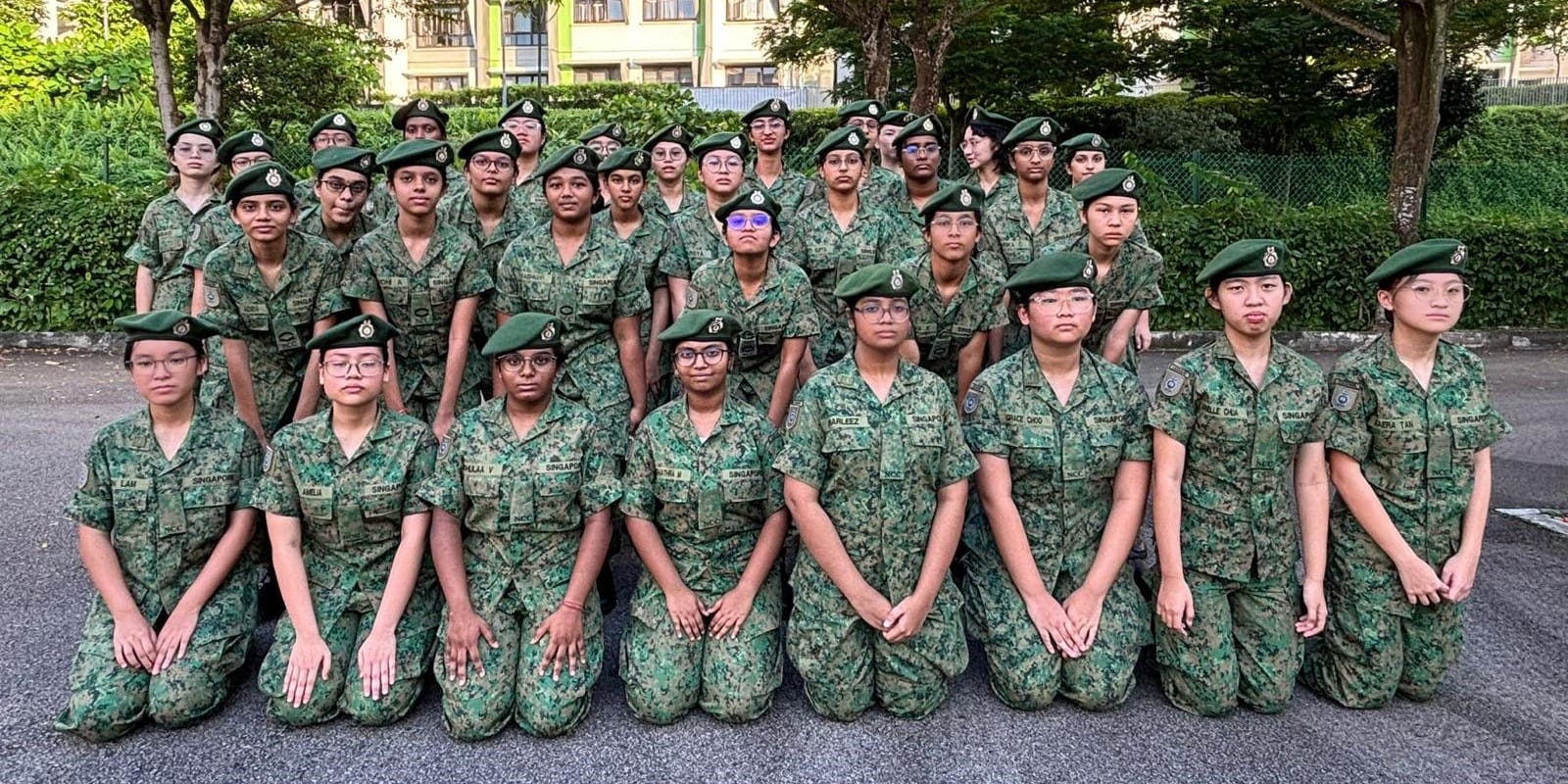 CGSS National Cadet Corps Group Photo
