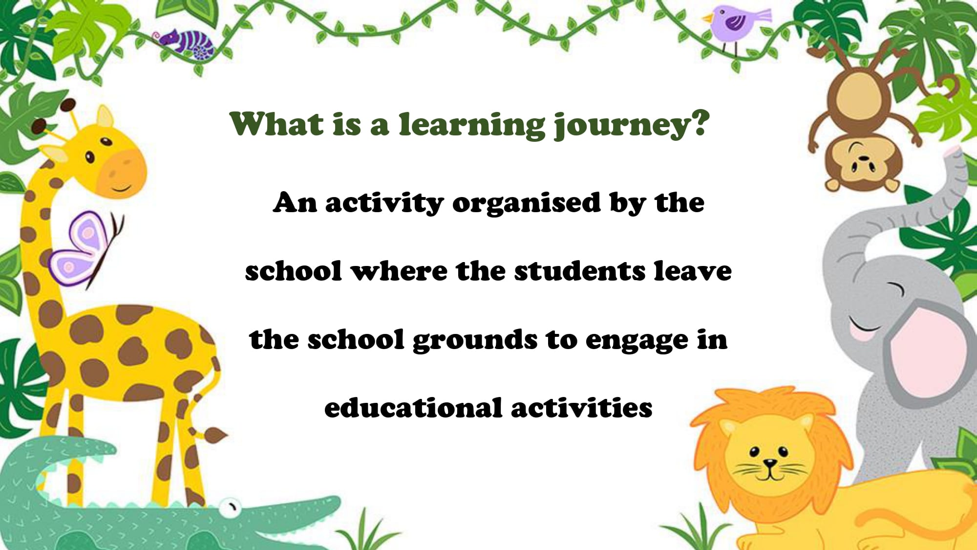Primary 1 Learning Journey: Singapore Zoo (26 July 2024)