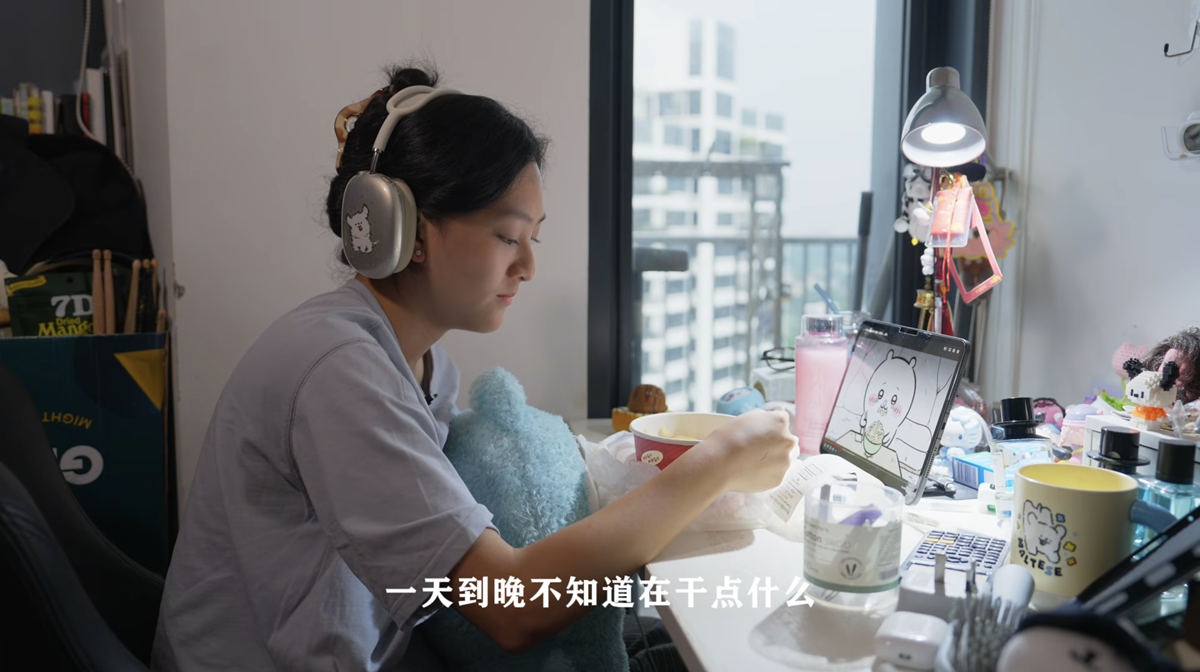学生团队进行短片拍摄与制作过程。