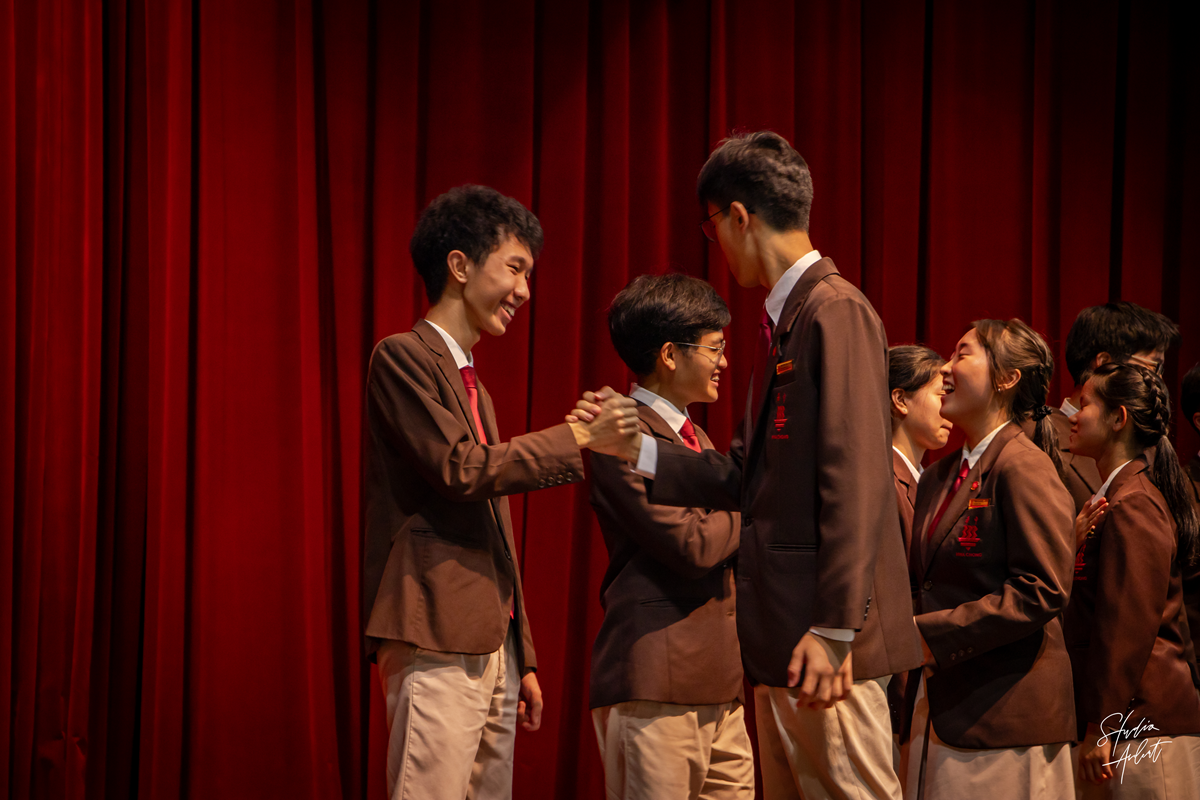 52nd Students’ Council welcome 53rd Students’ Council students.