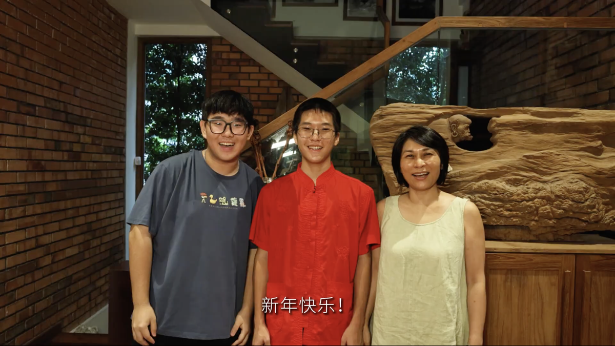 全国中学及初院华语短片制作赛活动现场。