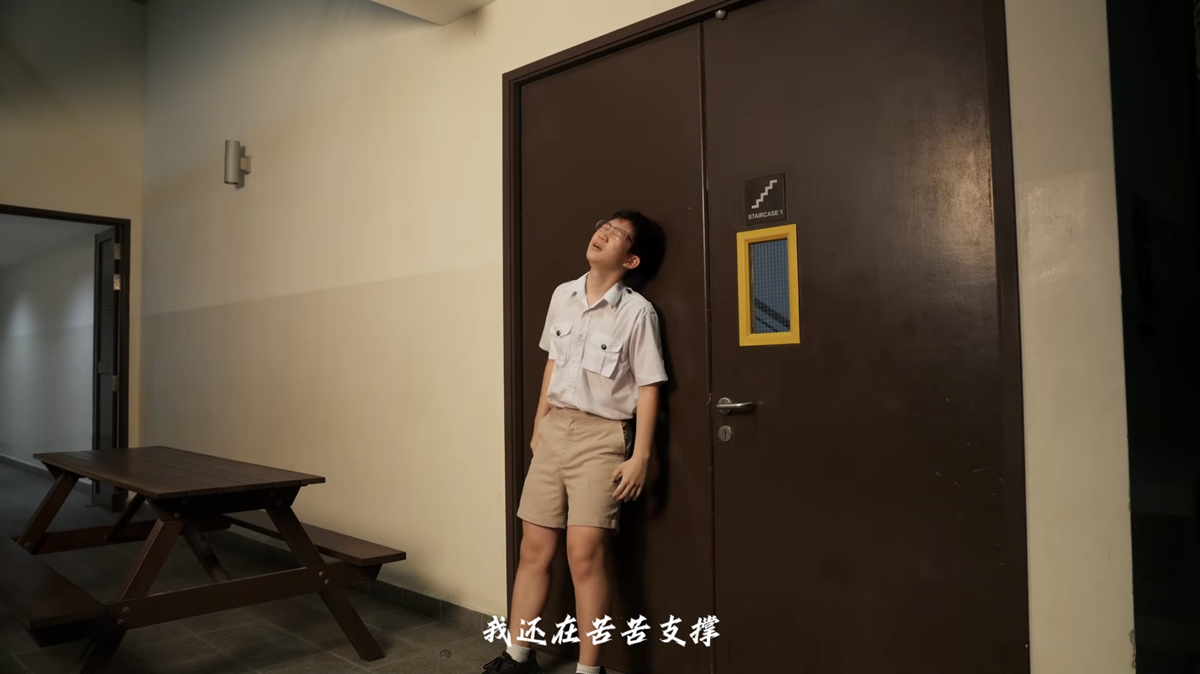 学生团队进行短片拍摄与制作过程。