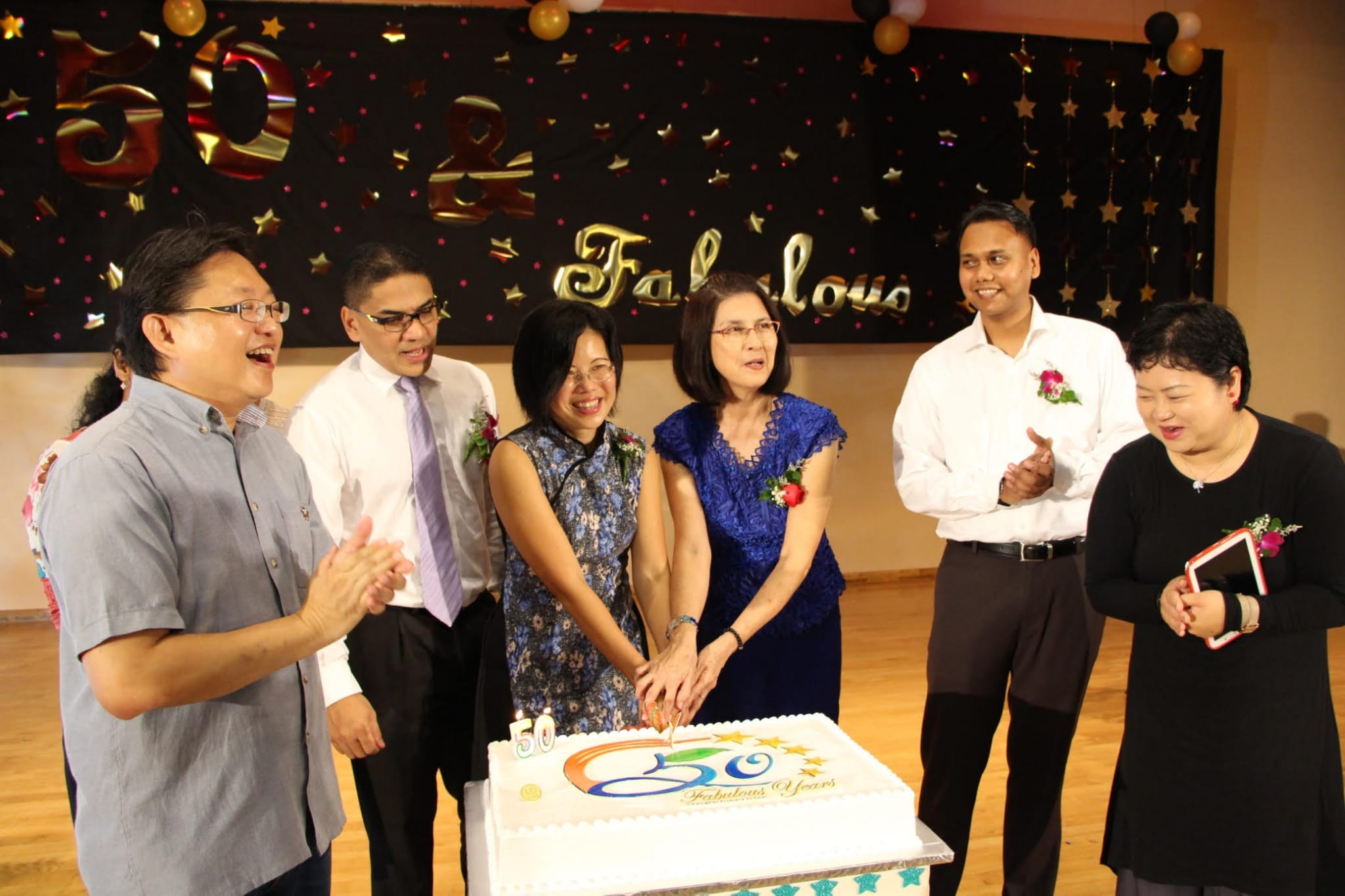 CKPS celebrated its Golden Jubilee in 2015, the same year as SG50. The school’s pioneers, staff, students,  and parents joined the celebrations. Funds raised through the carnival were presented to charities.