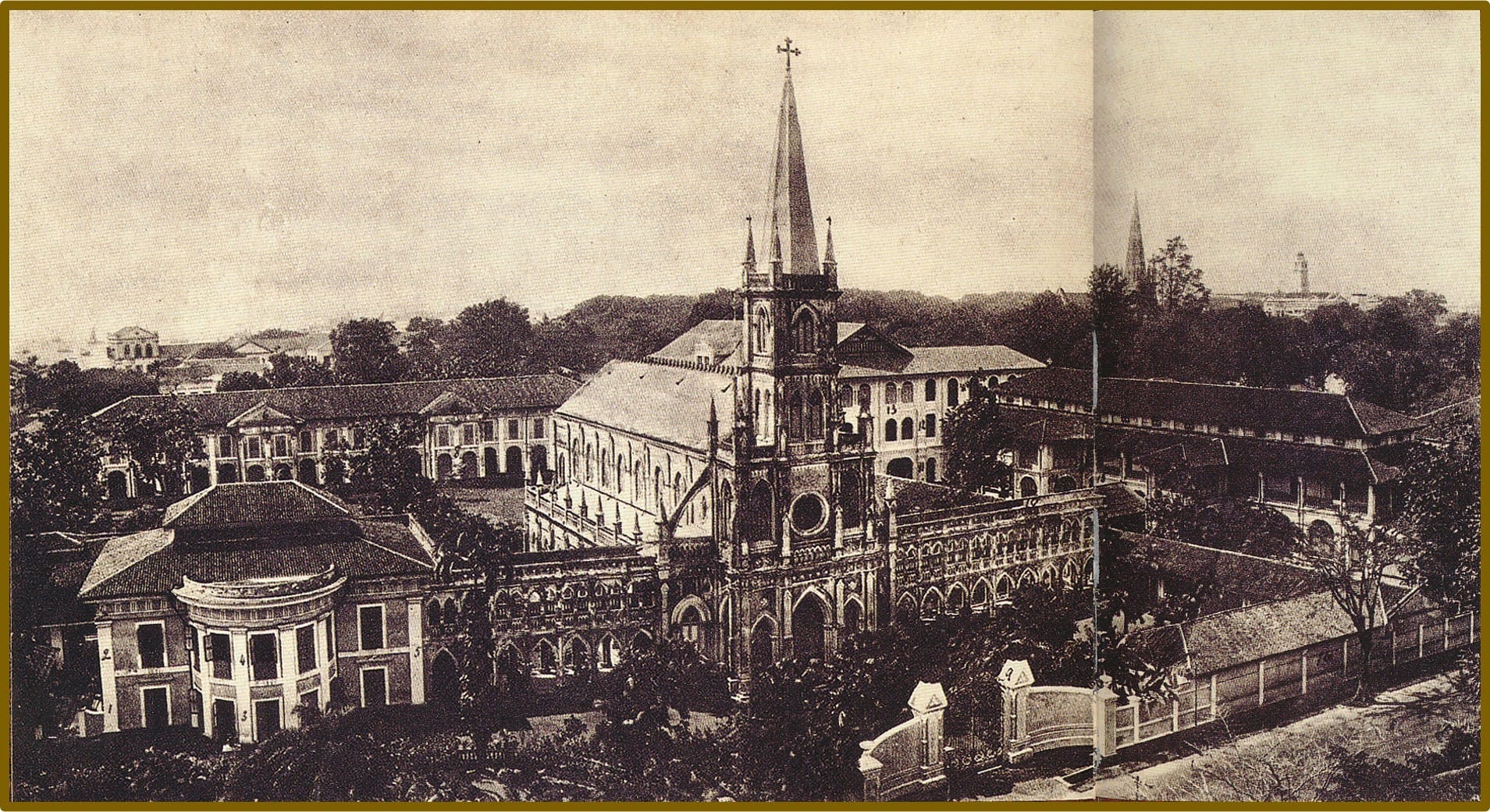 Town Convent at Victoria Street, Singapore.