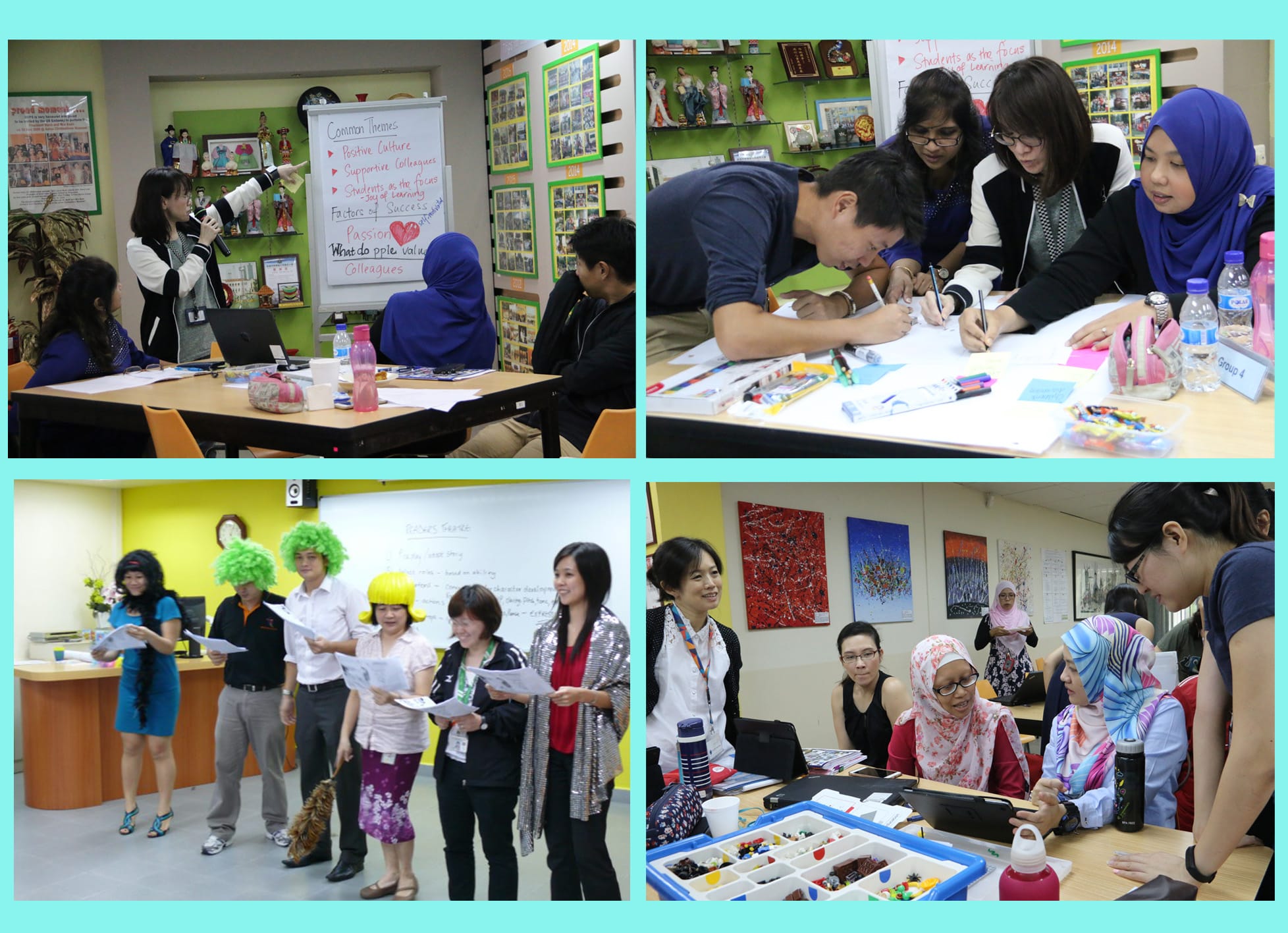 Professional development of our teachers takes on a more experiential and collaborative approach since 2011.