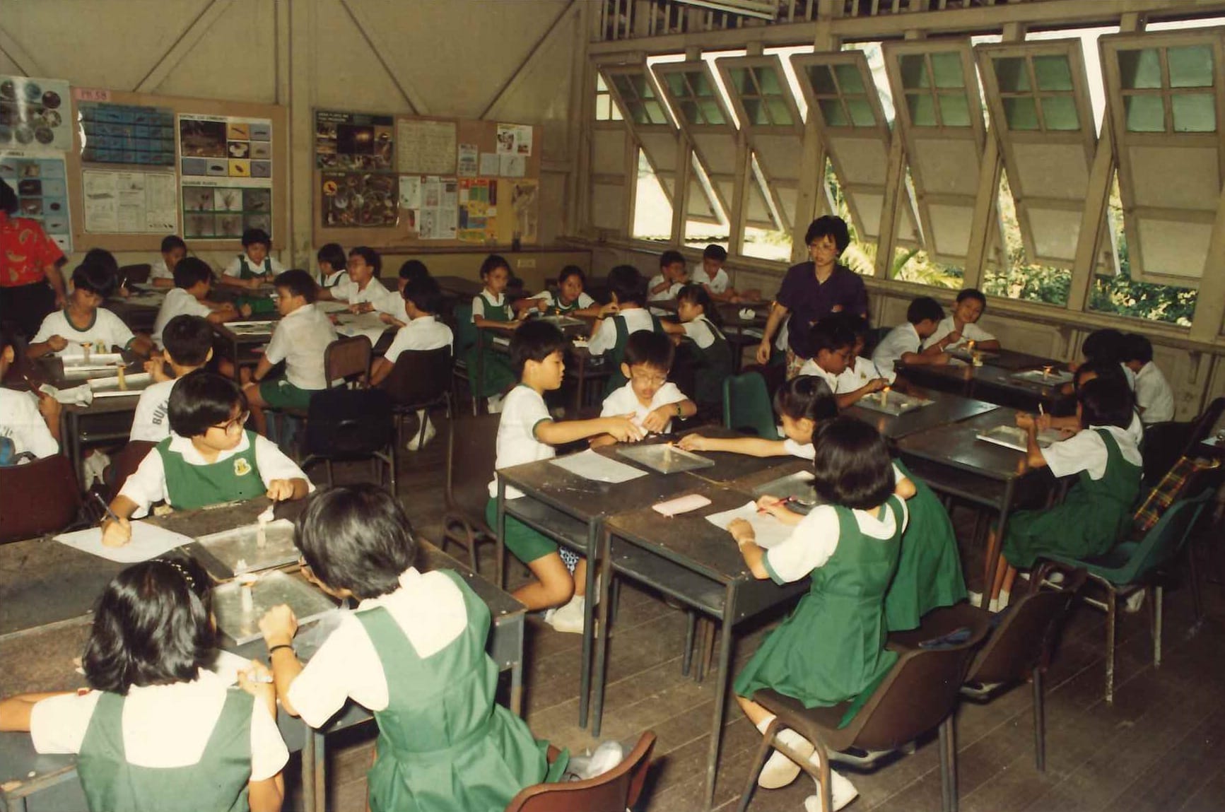 Group discussion, facilitated by 2 teachers (1992).